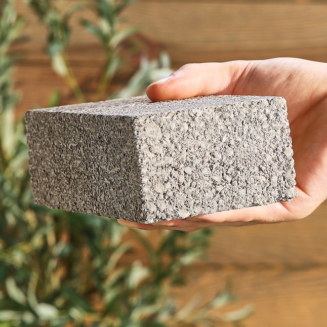Lee Masonry 8-in x 4-in Gray Brick in the Brick & Fire Brick department at  