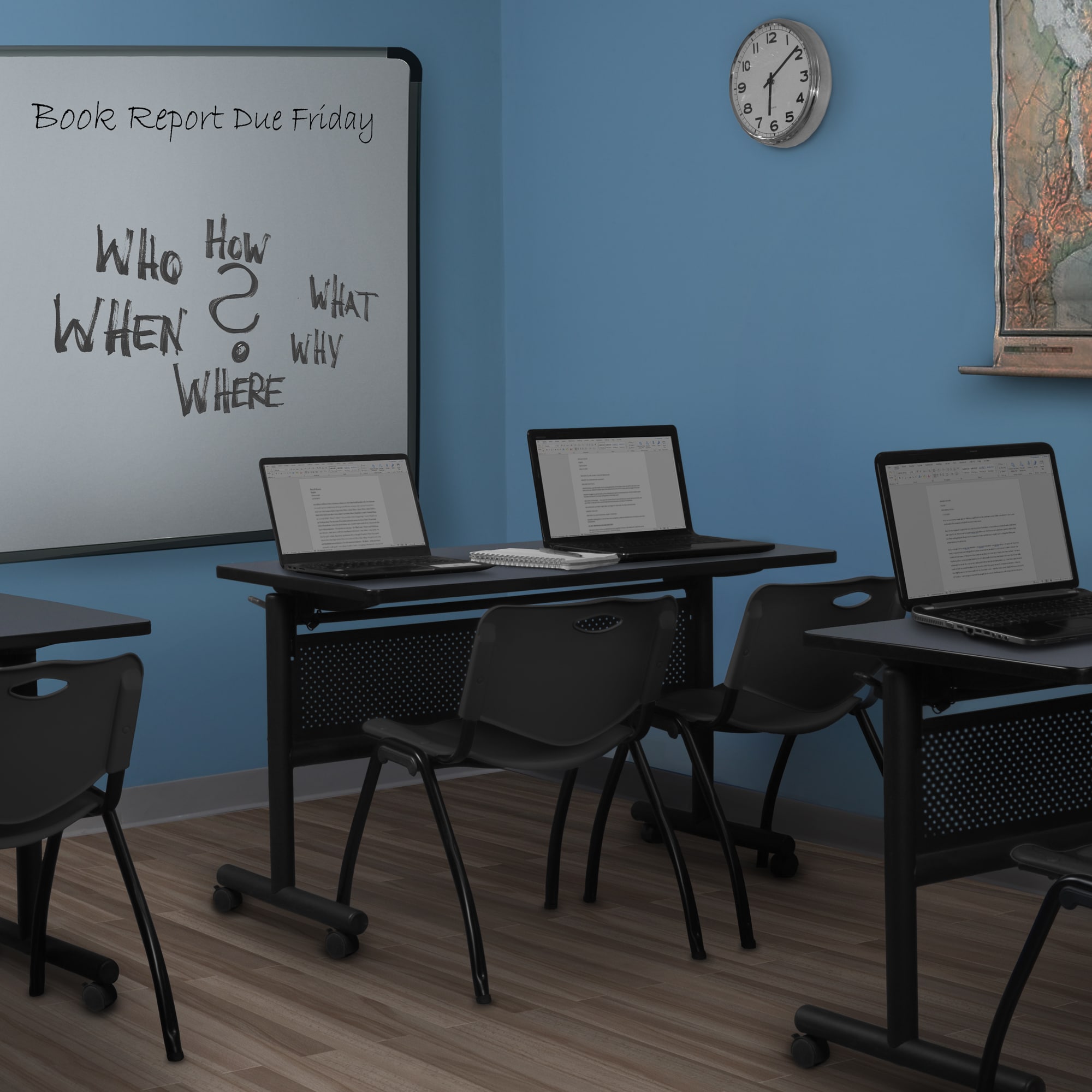 Regency MKFTM4824GY47BK Office-Tables - View #9