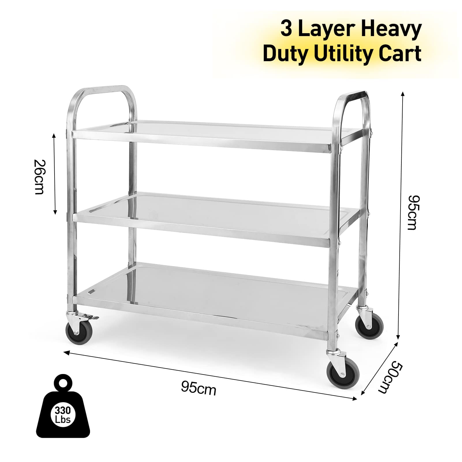 Qeetex JXNAG-PIS-00XUF038 Utility-Carts - View #3