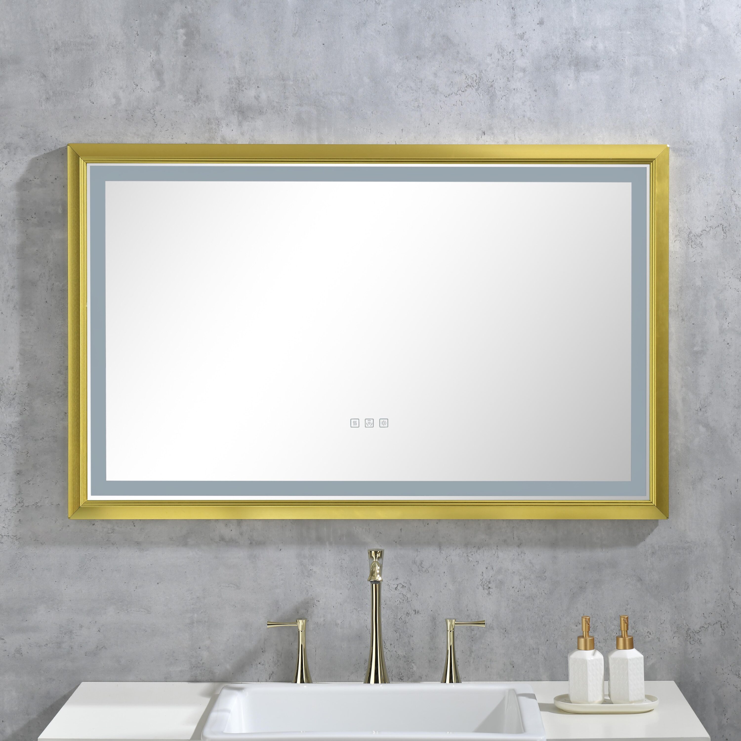 Bayfeve BF-178372-MIR Framed-Bath-Mirrors - View #7