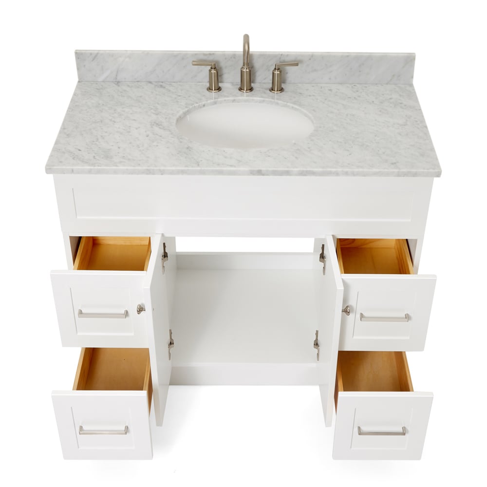 ARIEL F043SCW2OVOWHT Bath-Vanity-Combo - View #6