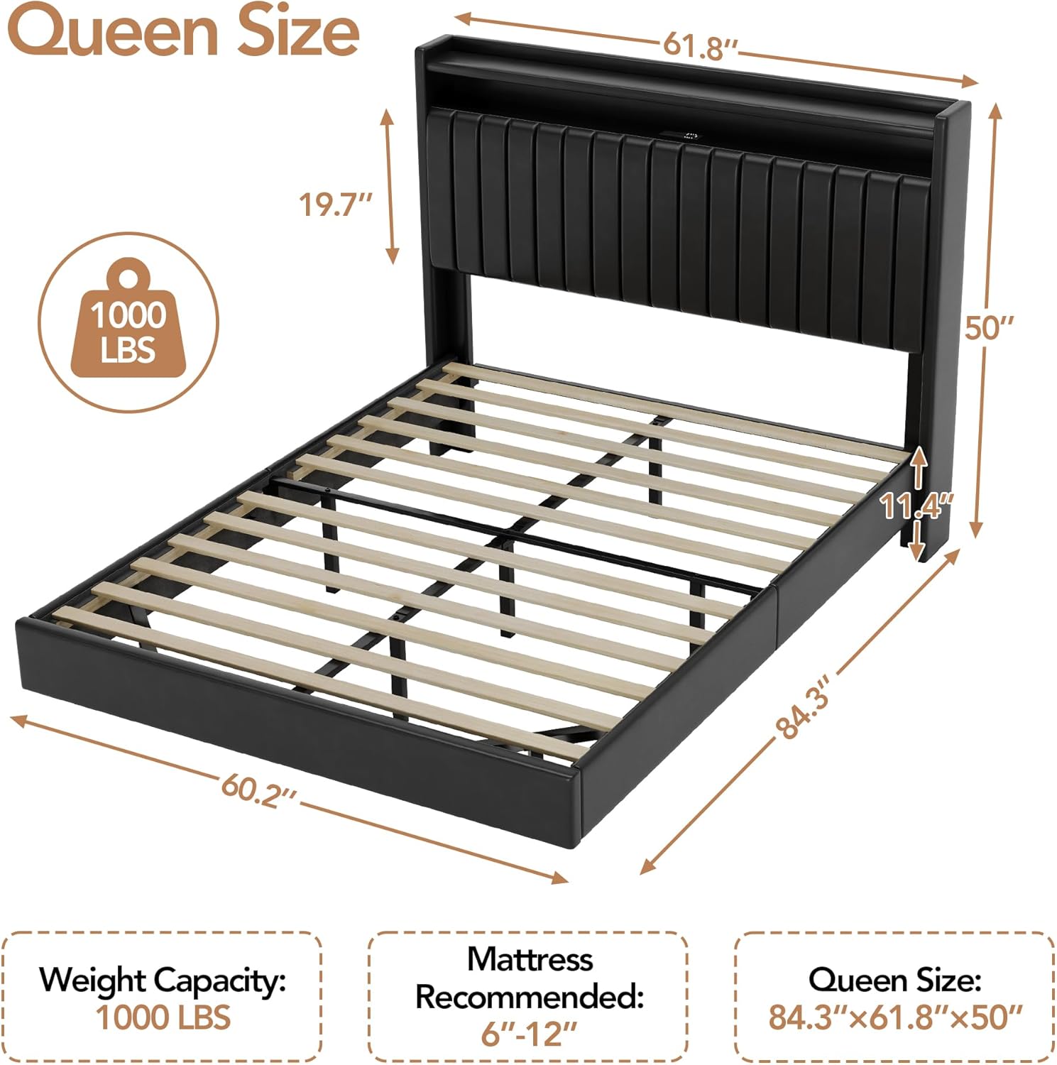 Qeetex LHF-BED-PHO-16DKDHZ5 beds - View #2