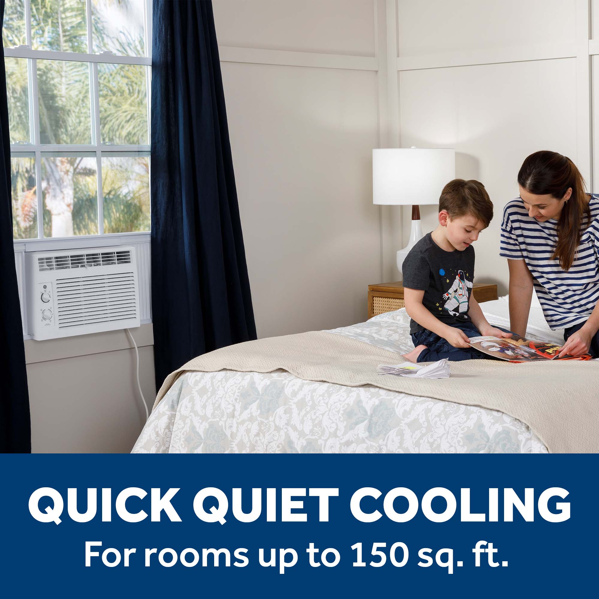 GE 150-sq ft Window Air Conditioner (115-Volt, 5000-BTU)