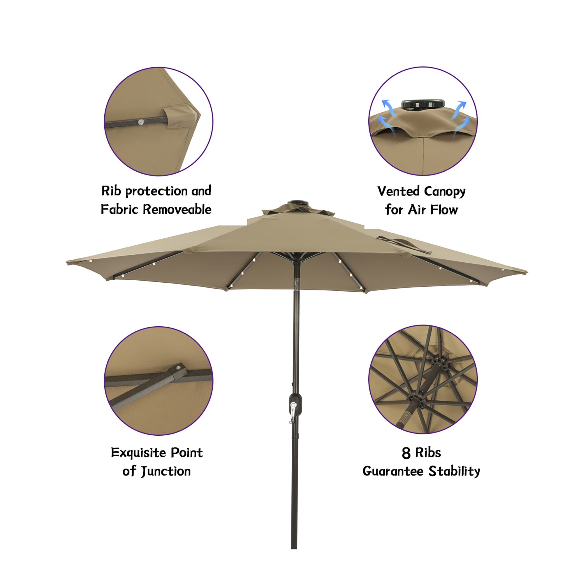 CASAINC YH-OB-OTU009CF Umbrellas-2 - View #7