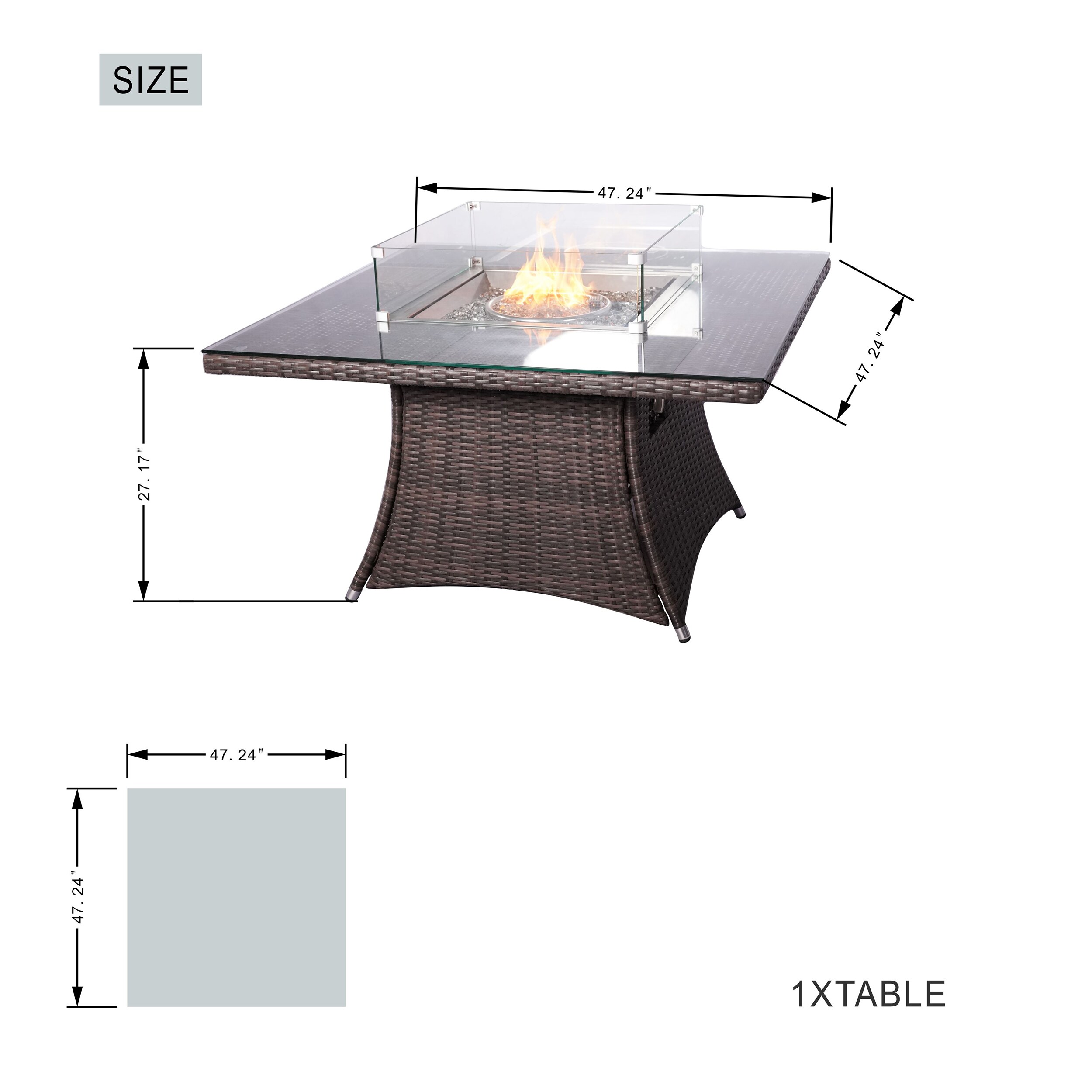 Moda Furnishings CMAG-1104-1122 Patio-Dining-Sets - View #10