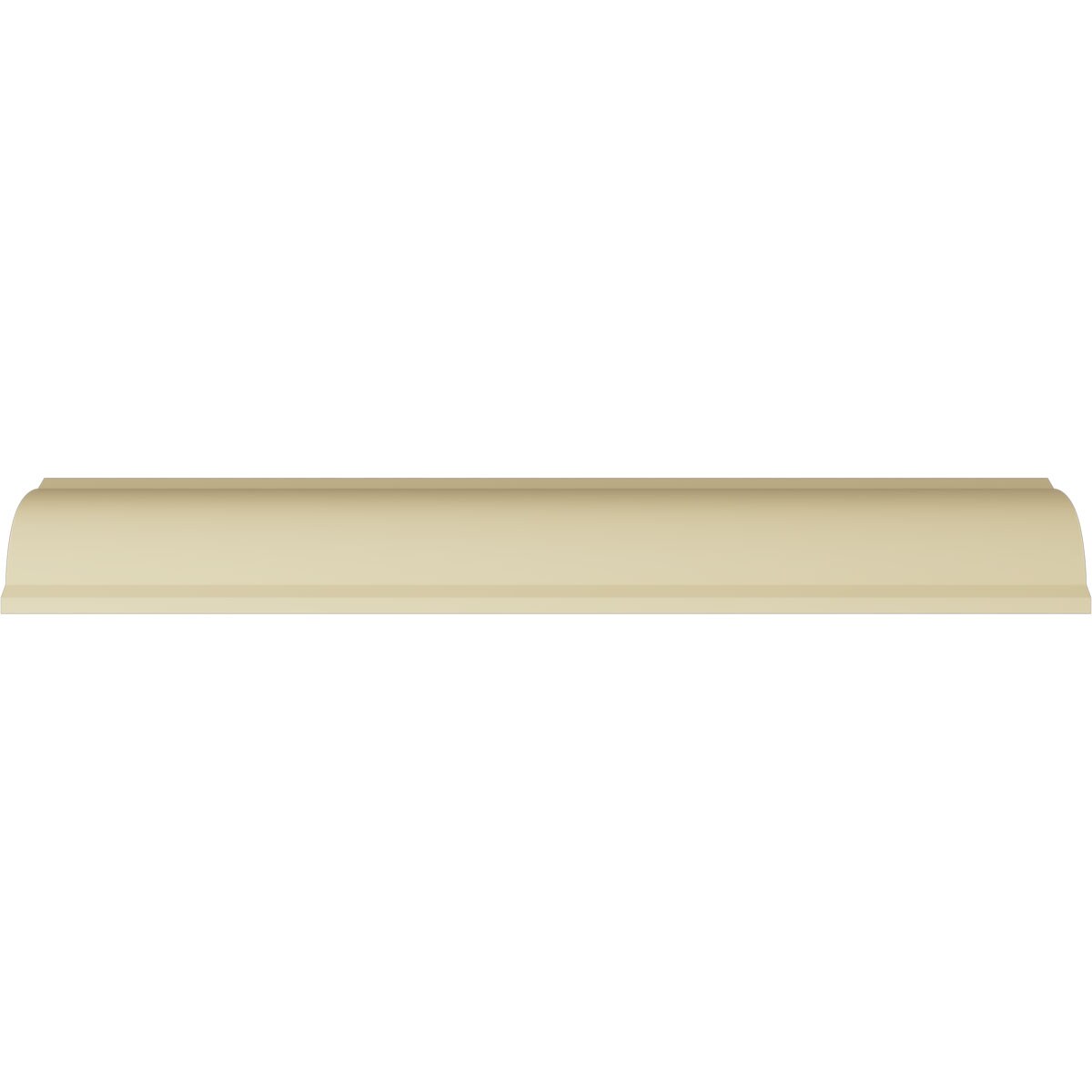 4 5/8"H x 4 3/8"P x 6 3/8"F x 94 1/2"L, (7 7/8" Repeat), Nevio Crown Moulding