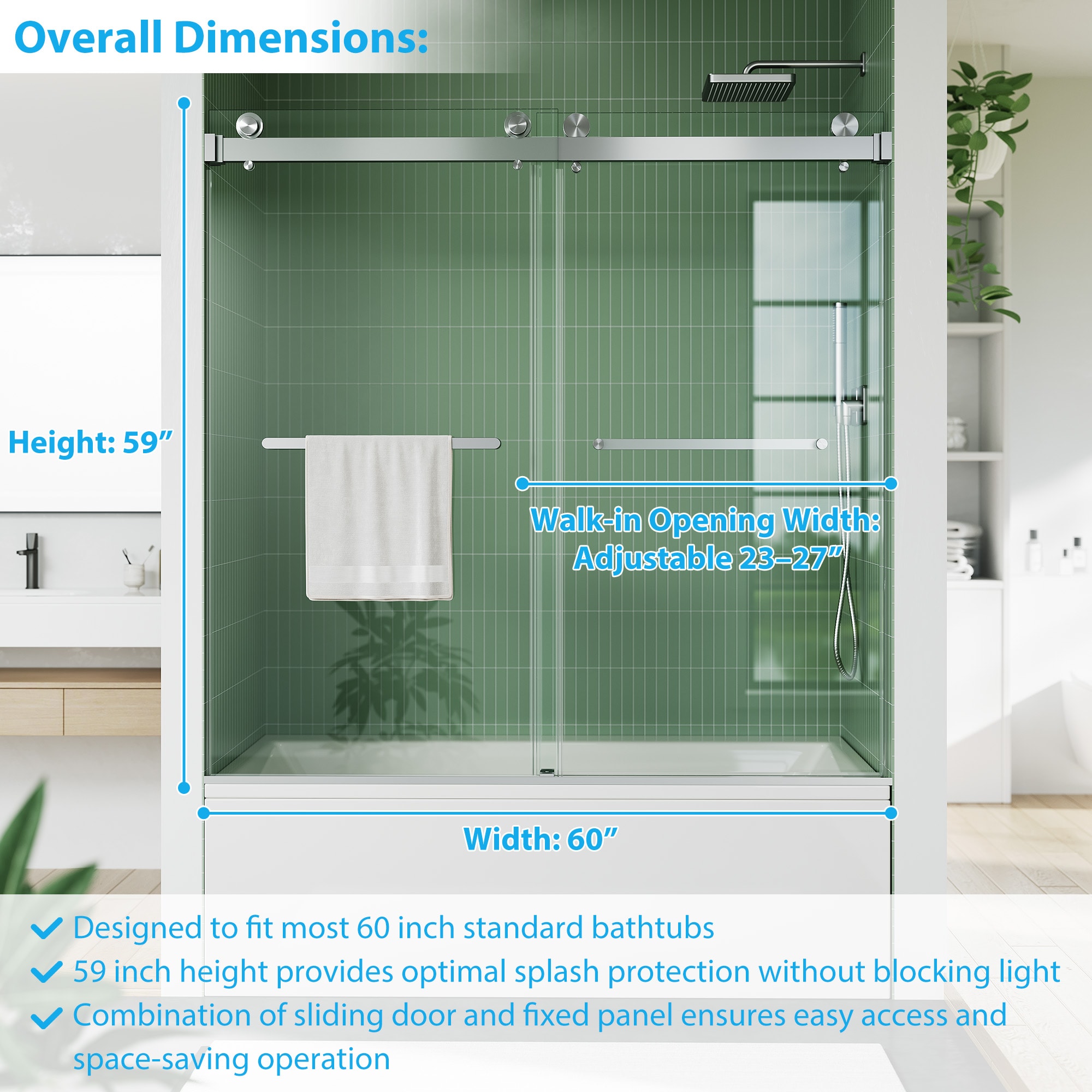 Assile BJP8UC290SW0KZD Shower-Doors - View #5