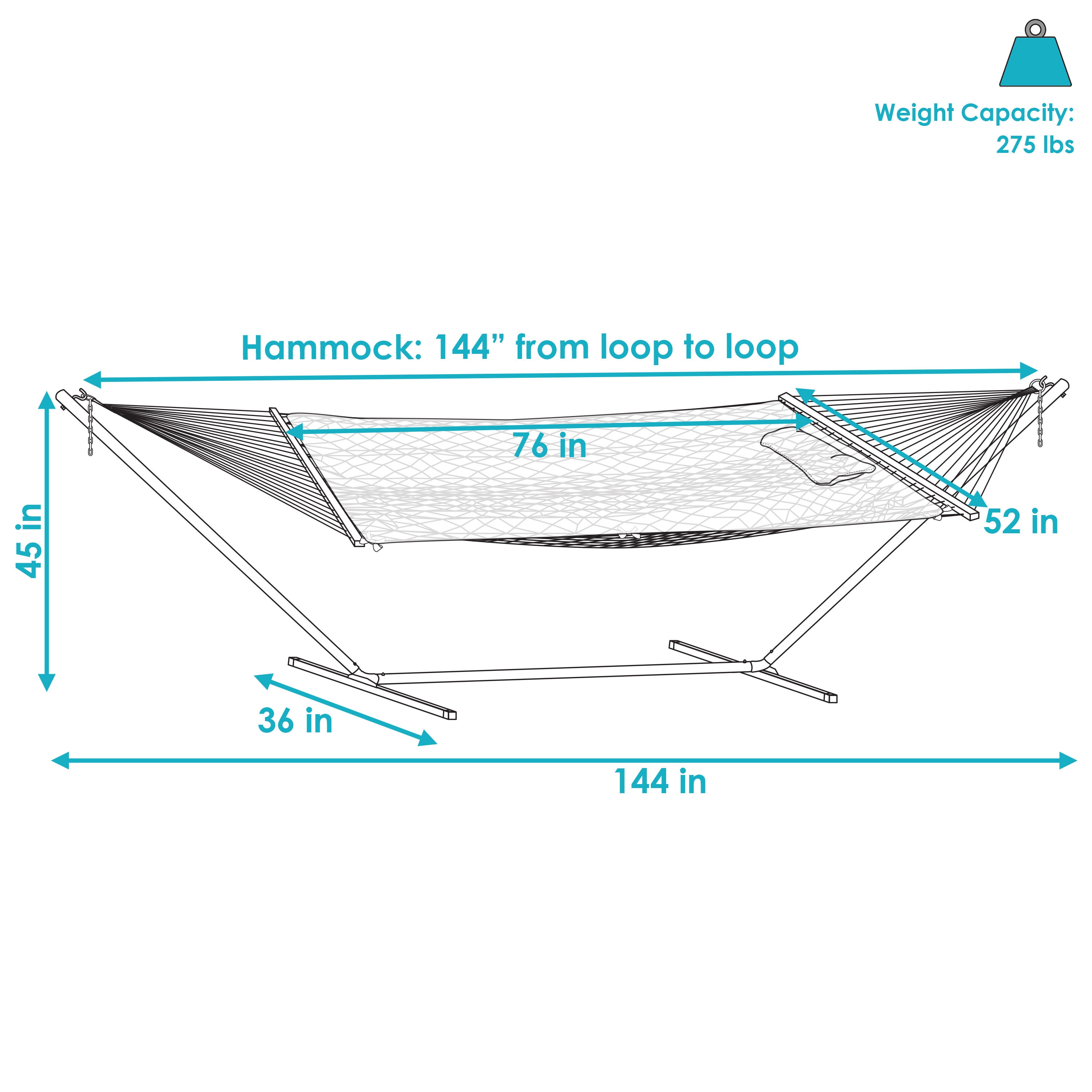 Sunnydaze Decor DL-CMCRH-COMBO hammocks - View #5