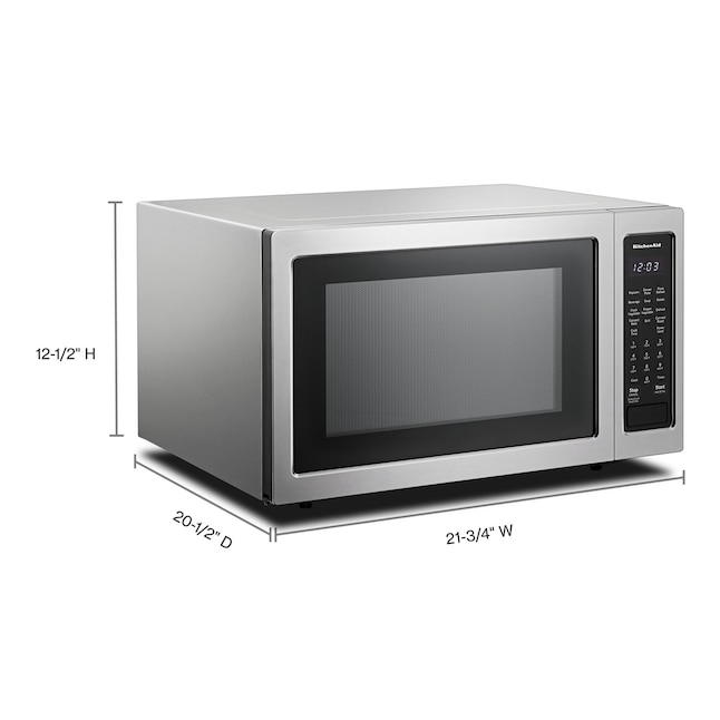 Kitchenaid 1 5 Cu Ft 1400 Watt, Kitchenaid Microwave Convection Oven Combo Countertop