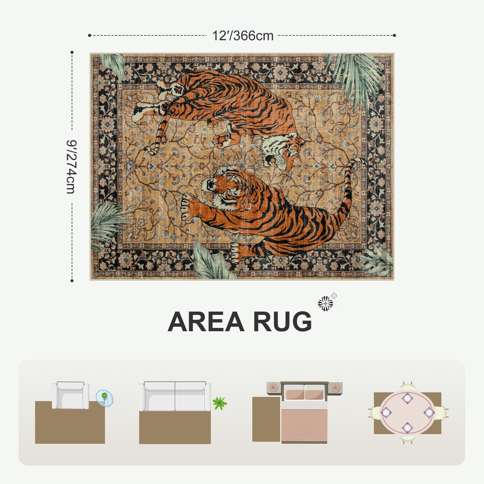 Lahome AR-DYR-385-Y4 rugs - View #5