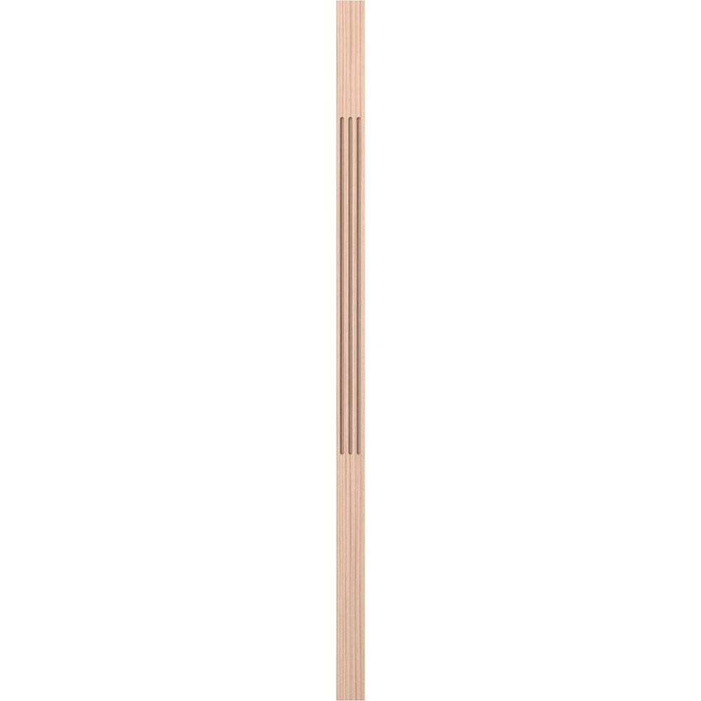 L.J. Smith Stair Systems LJF-5360-B 42 42-in x 1.75-in Unfinished Beechwood Square Top Stair Baluster
