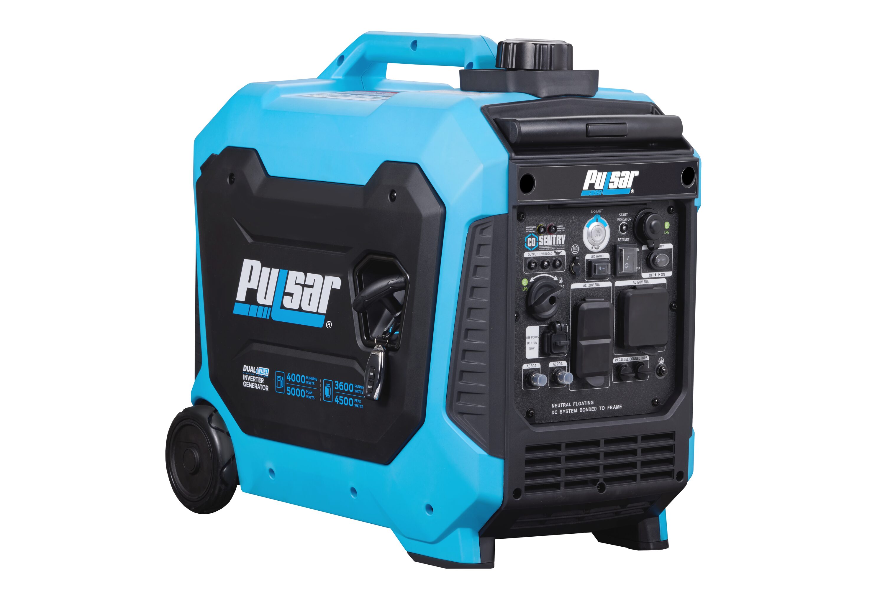 Pulsar Products 5000-Watt Dual Fuel (Gasoline/Propane) Inverter Generator PG5000BISRCO Sansujyuku sansujyuku.com