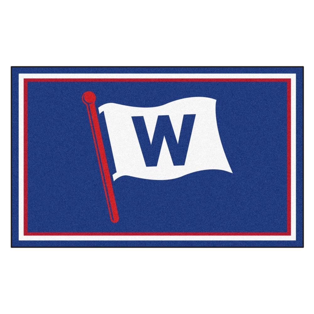 Fanmats Chicago Cubs All-Star Rug - 34 in. x 42.5 in., Blue