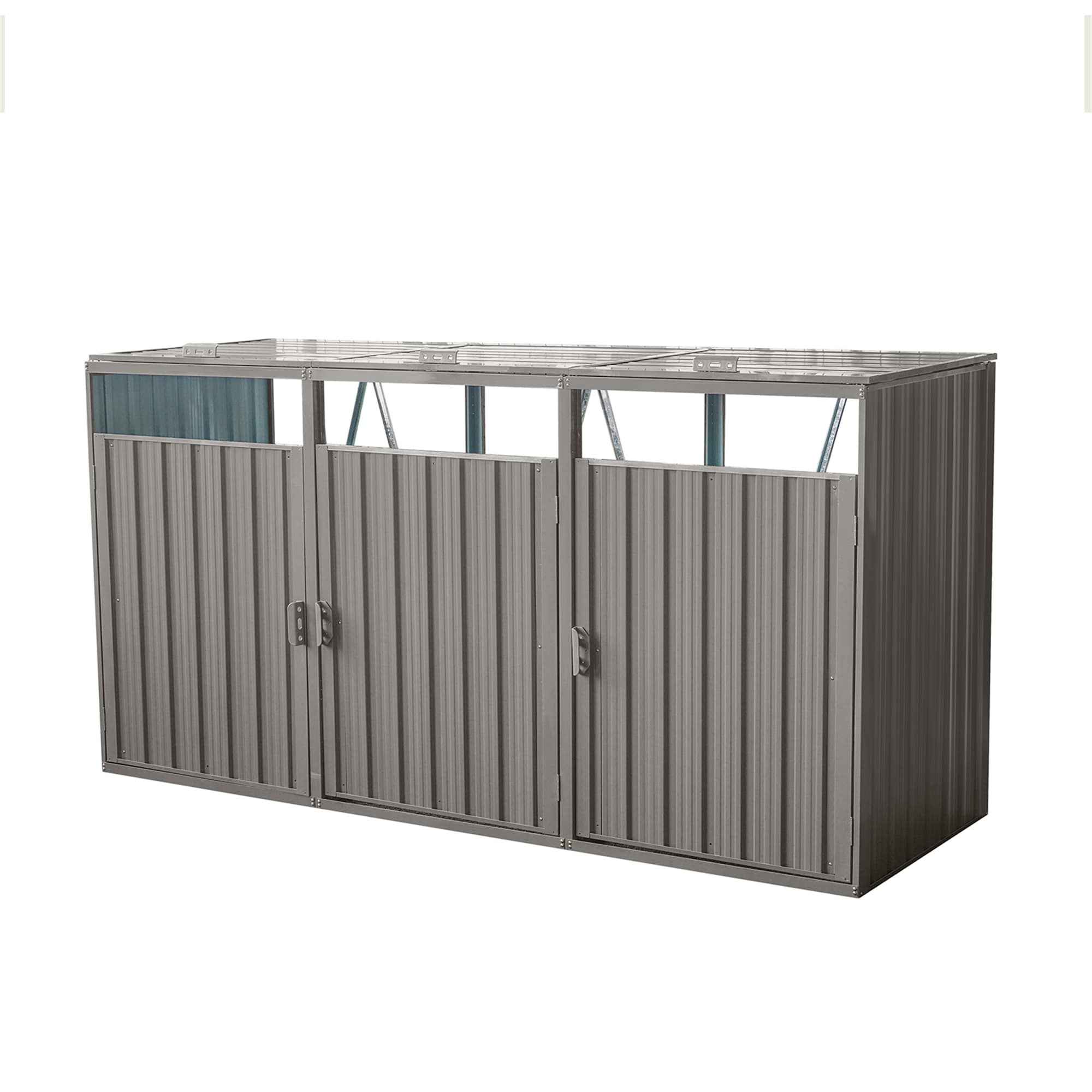 BABOOM BOM-133641-OR Metal-Storage-Buildings-Sheds - View #2