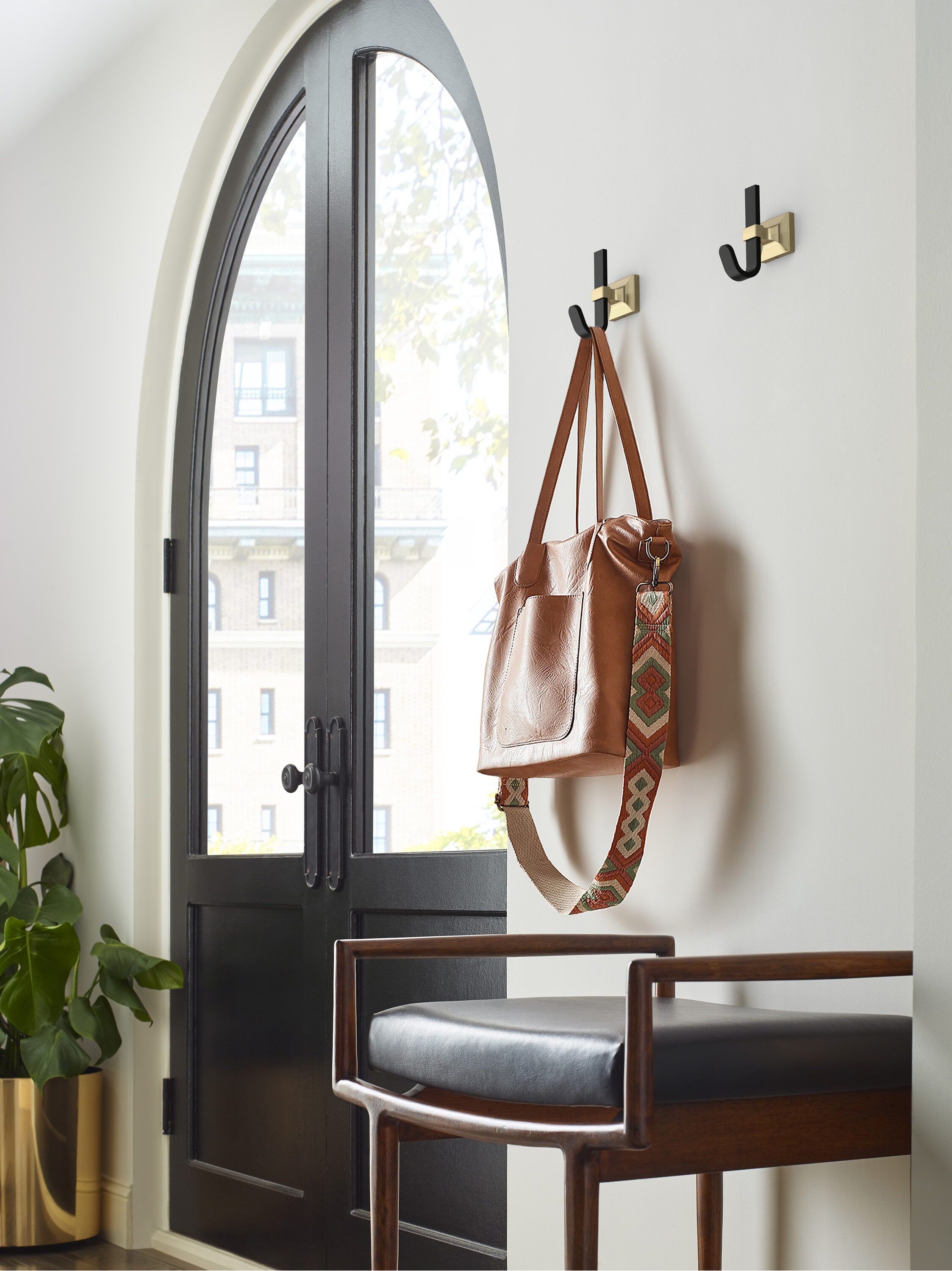Amerock HBX36686MBBBZ Decorative-Wall-Hooks - View #5