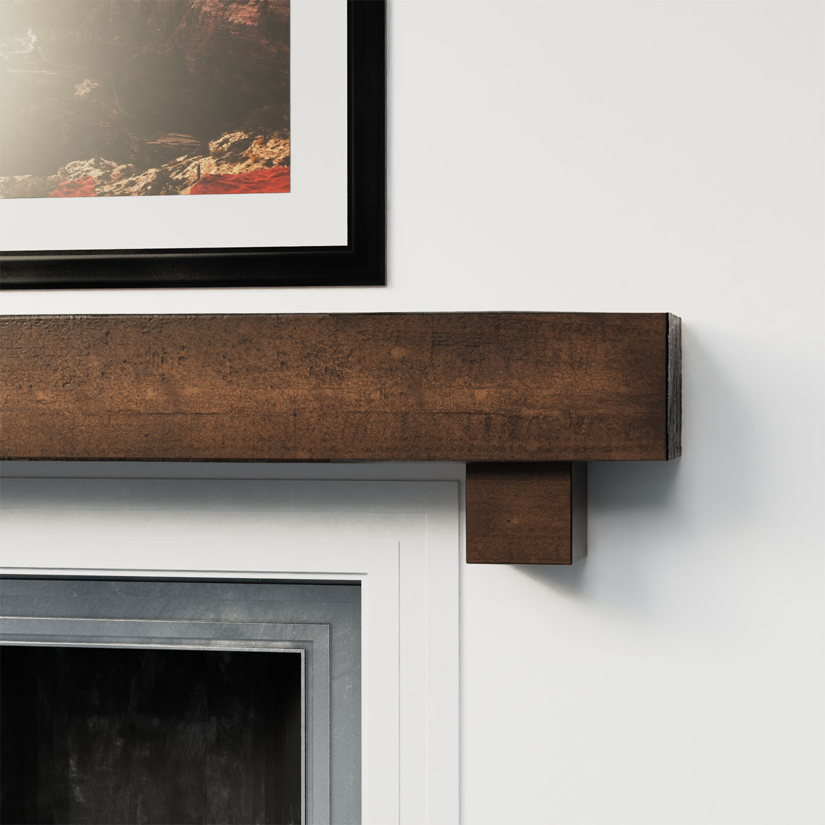 Ekena Millwork MANURC04X04X48AOZD Mantel-Shelves - View #12