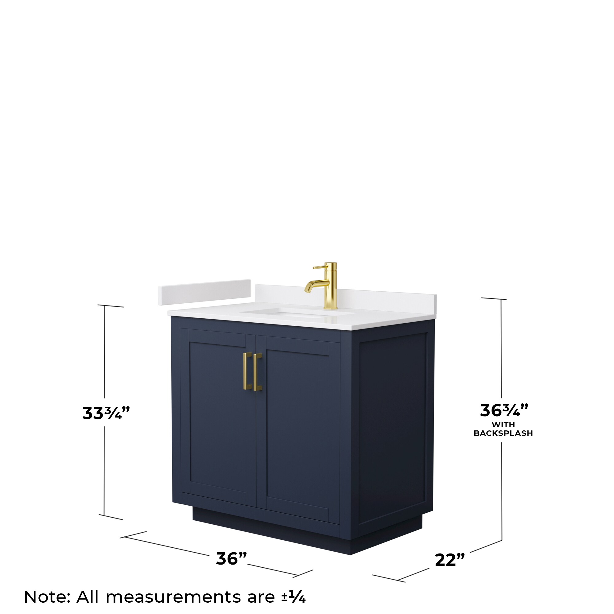 Wyndham Collection WCF292936SBLWCUNSMXX Bath-Vanity-Combo - View #5
