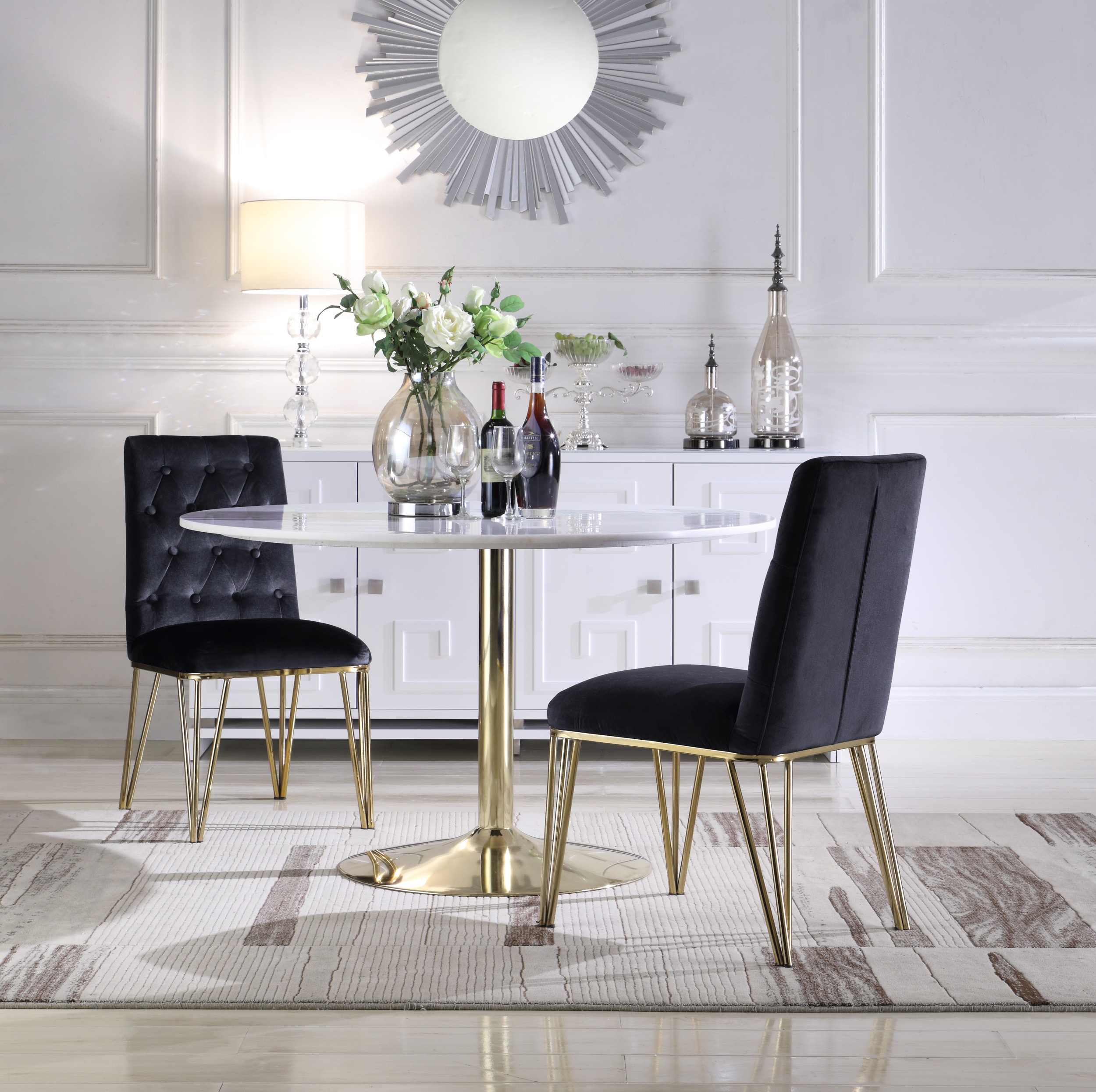 Chic Home Design FDC9120-LW Dining-Chairs - View #2