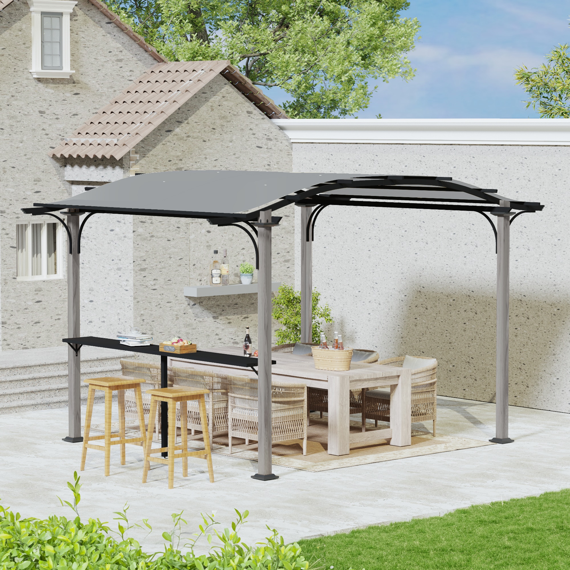  ZPPLWGRB-1013-H-WL3 Pergolas-2 - View #8