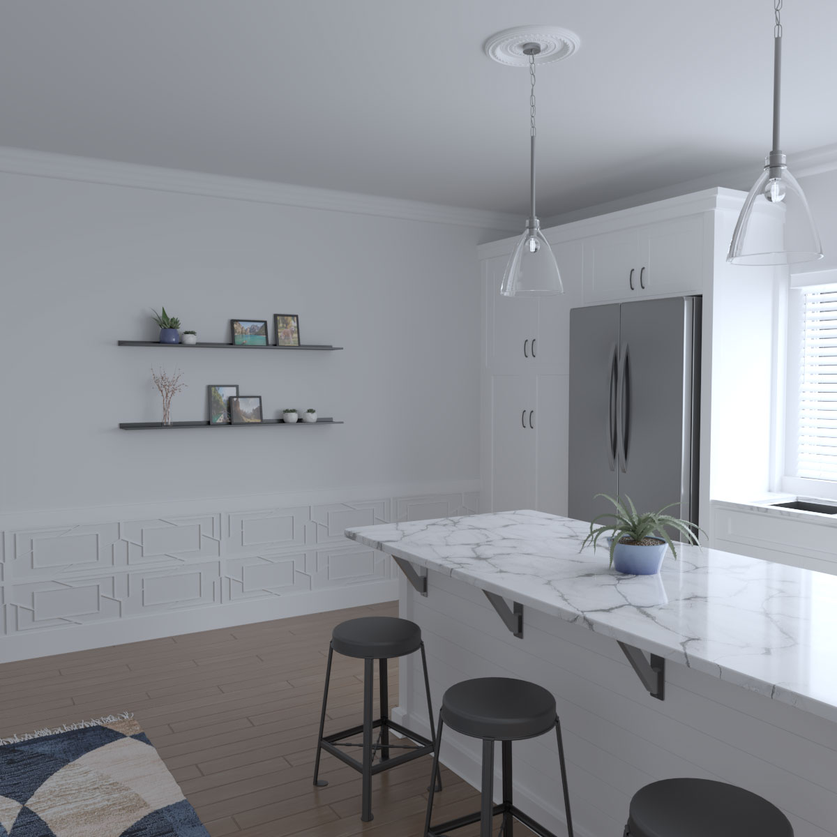 Ekena Millwork WPK32X94MMT Wall-Panels - View #11