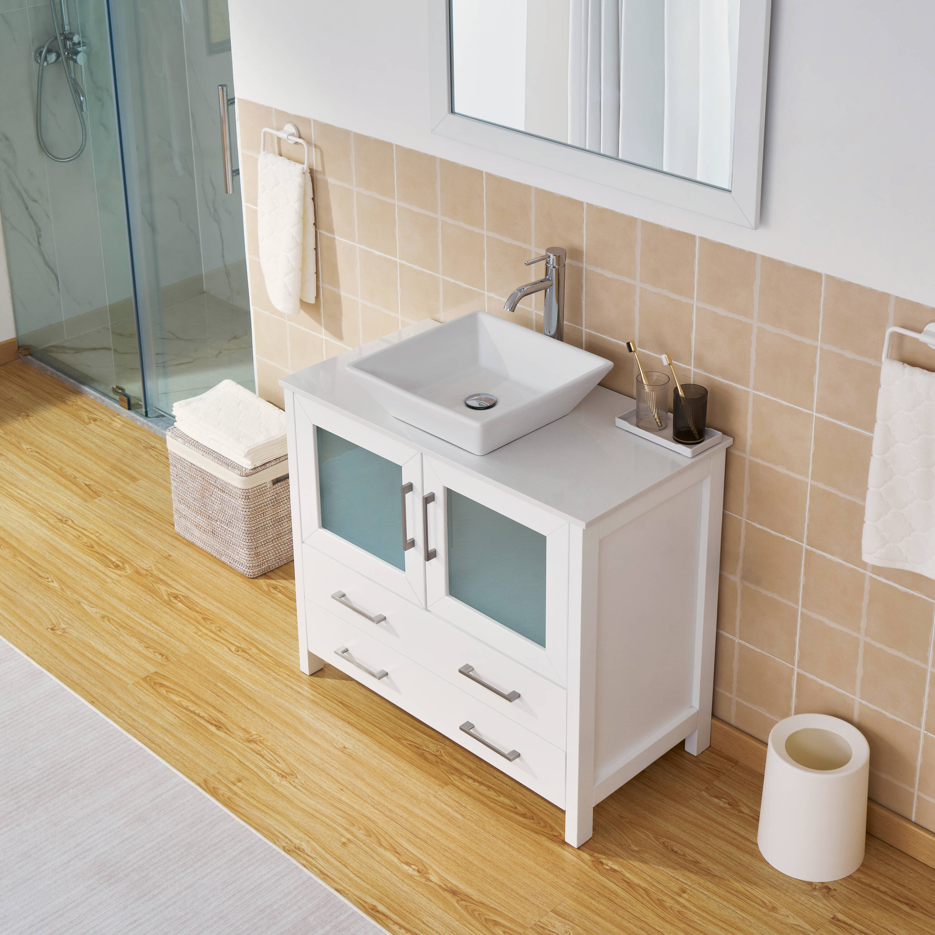 Vanity Art VA3136-W Bath-Vanity-Combo - View #9