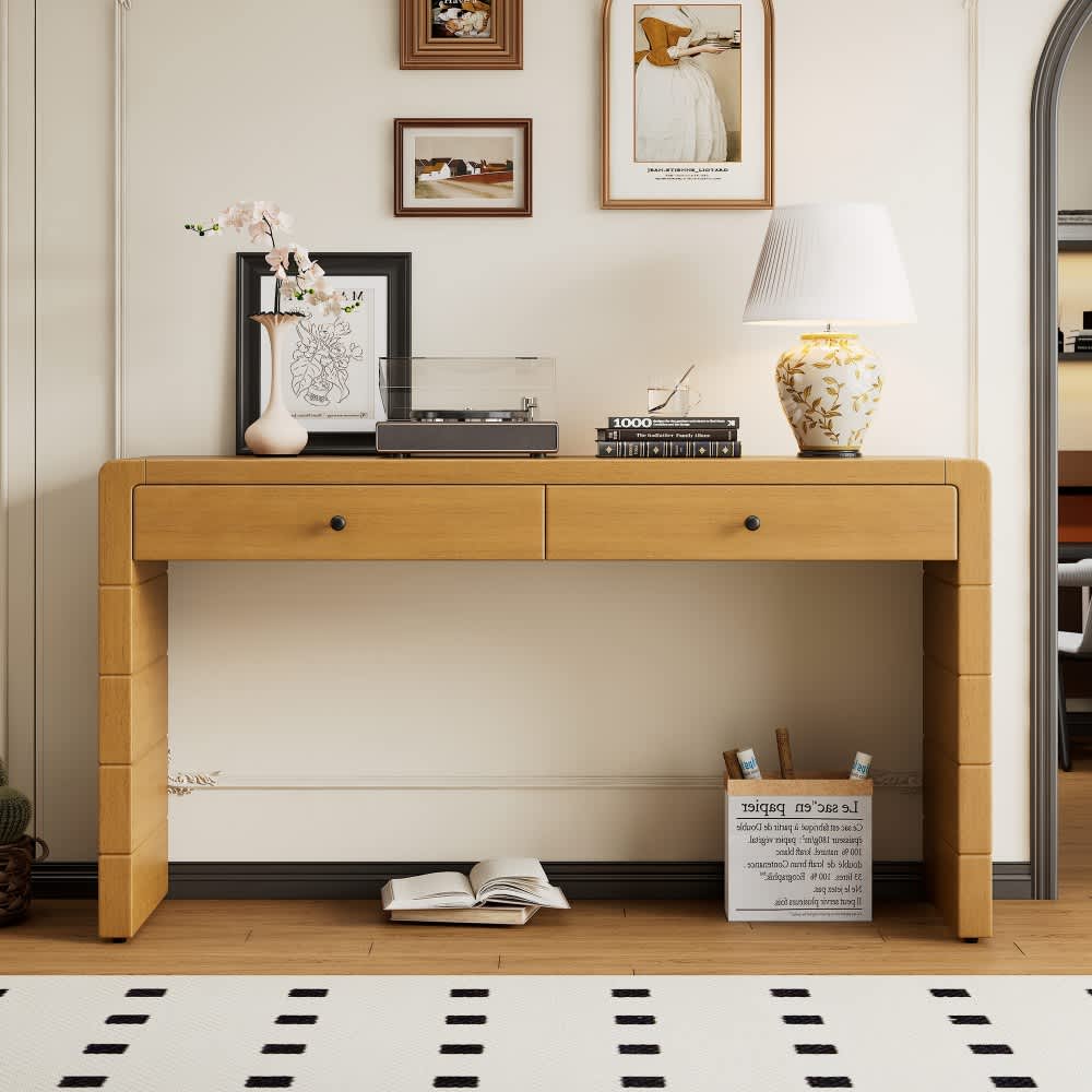 Coolbibila IAN-CONSOLE-NATURAL Console-Sofa-Tables - View #2