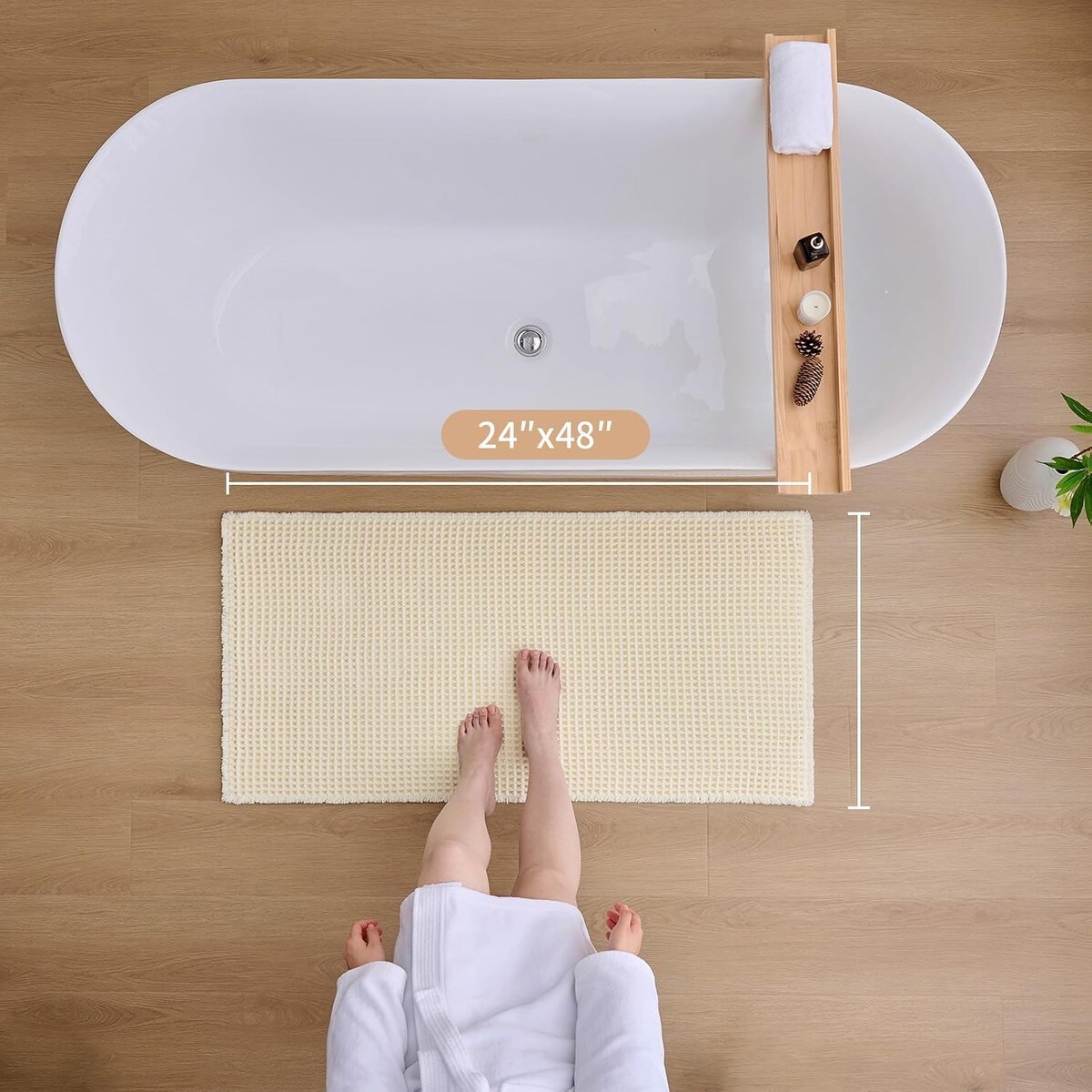 Rifunaw JIA1-9E7A7A Bath-Rugs - View #2