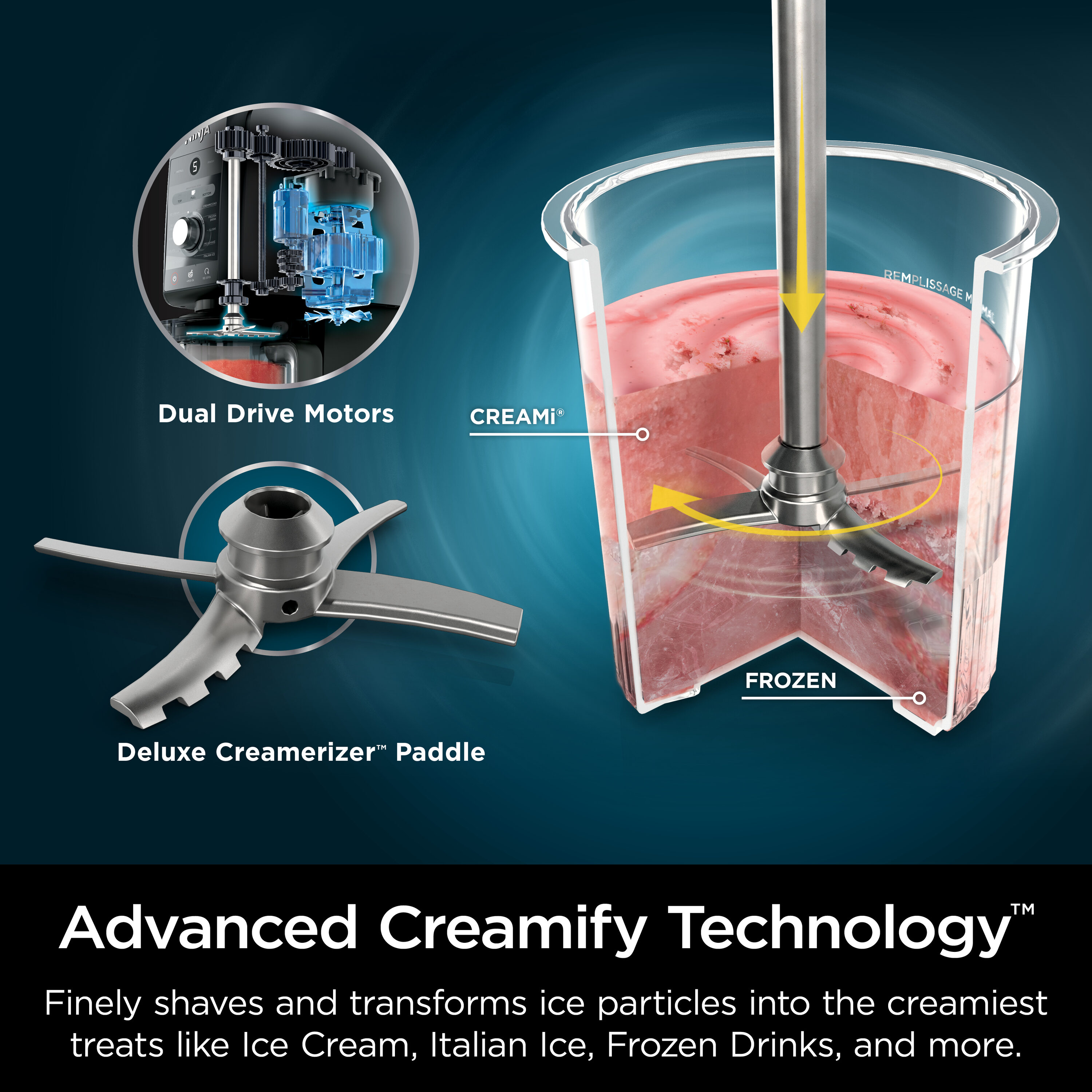 Ninja Creami Deluxe 11 in 1 Frozen Treat Maker 0.75-Quart Electric Ice Cream Maker (Makes: Sorbet, Frozen Yogurt, Soft-Serve Ice Cream) NC501 Ninja Creami Deluxe 11 in 1 Frozen Treat Maker 0.75-Quart Electric Ice Cream Maker (Makes: Sorbet, Frozen Yogurt, Soft-Serve Ice Cream) NC501 Sansujyuku sansujyuku.com