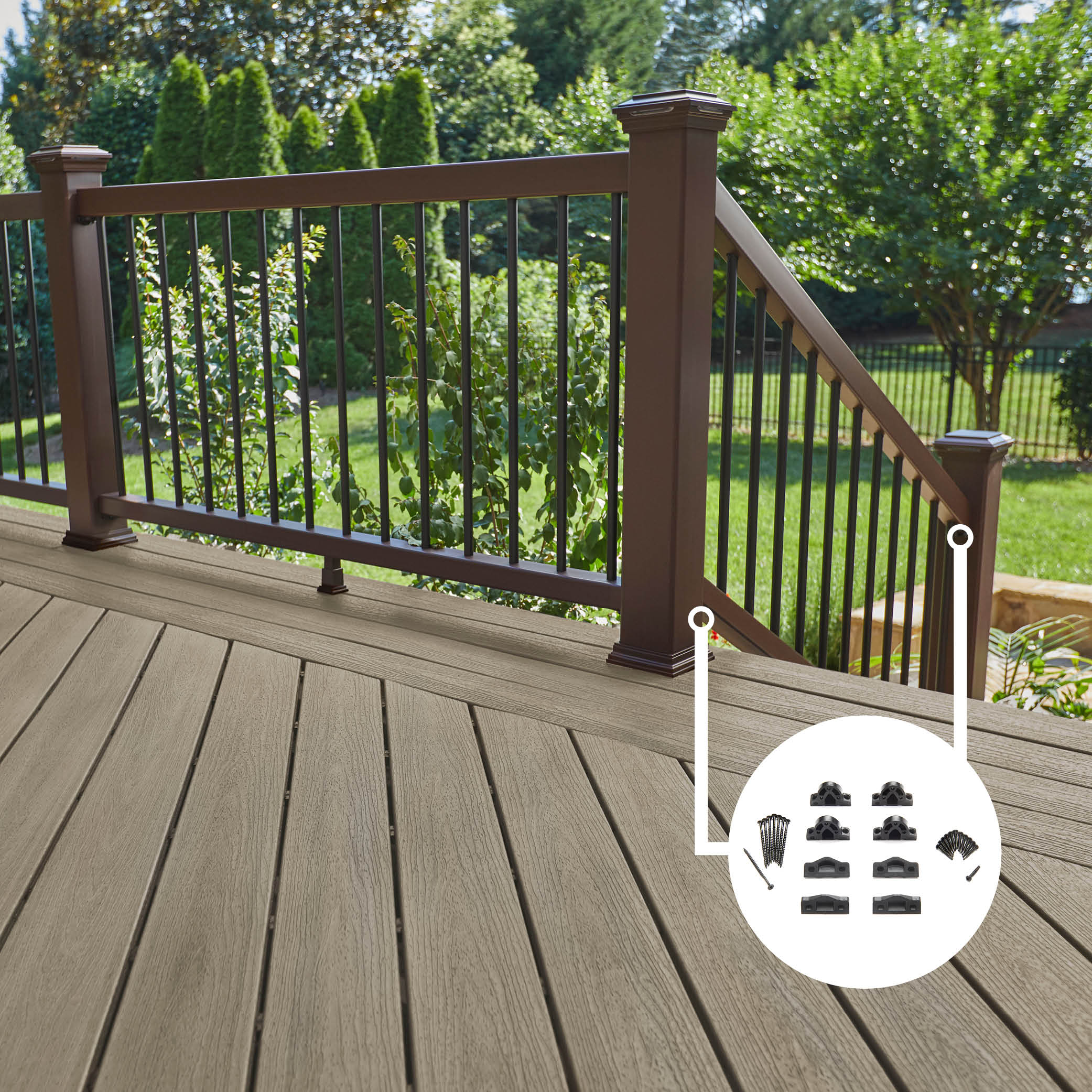 Trex PBKENSTBKT Deck-Adapters - View #2
