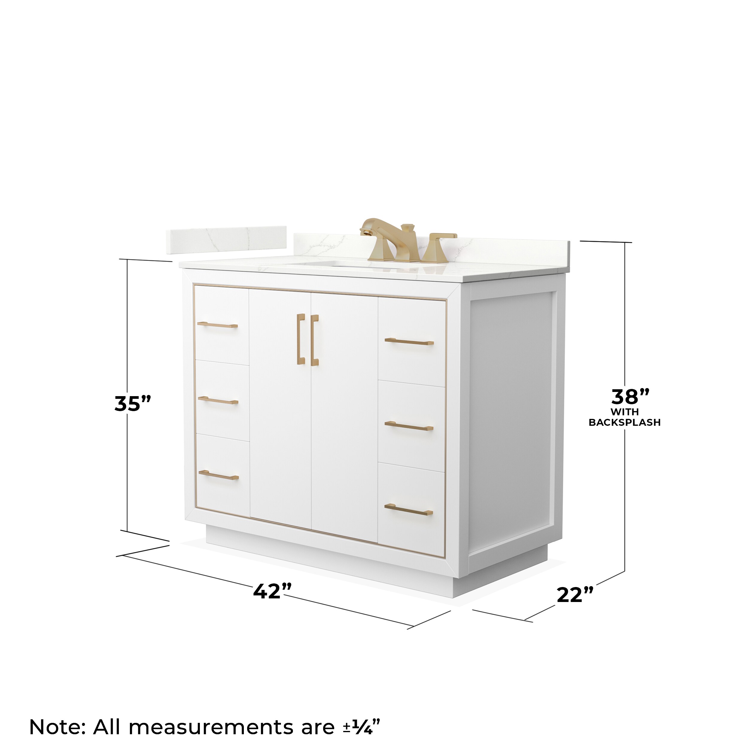 Wyndham Collection WCF111142SWZGTUS3M34 Bath-Vanity-Combo - View #7
