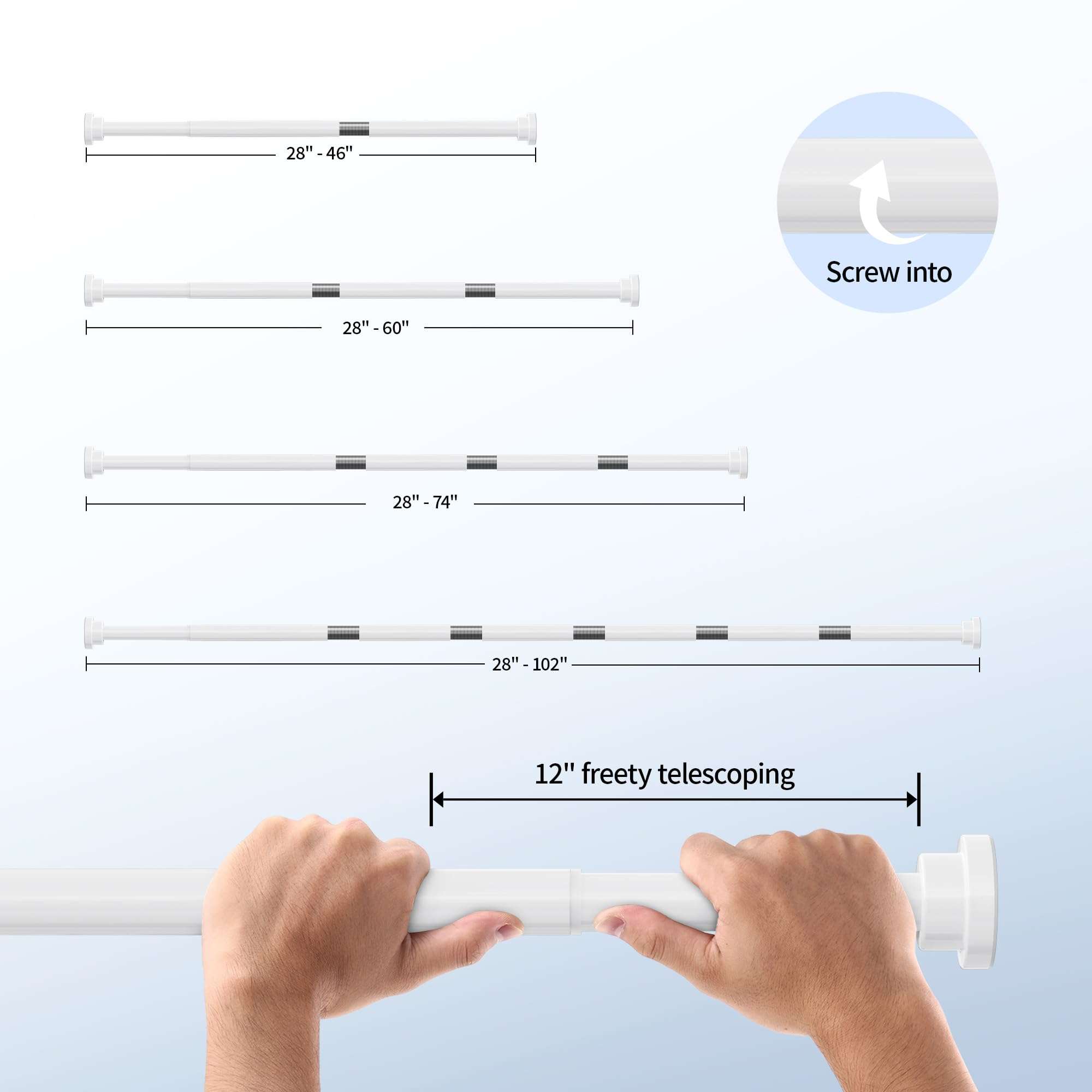 Vintage 731230998934 Shower-Rods - View #5