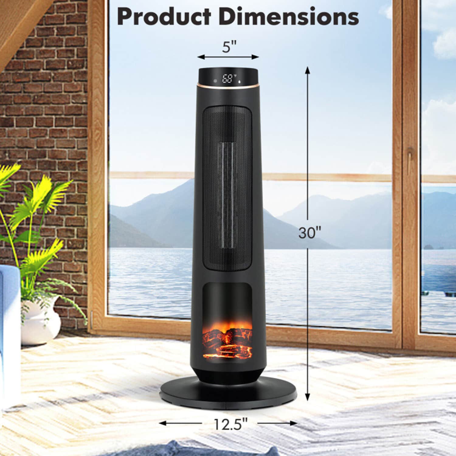Mondawe MO-EP25390USB Portable-Electric-Heat - View #9