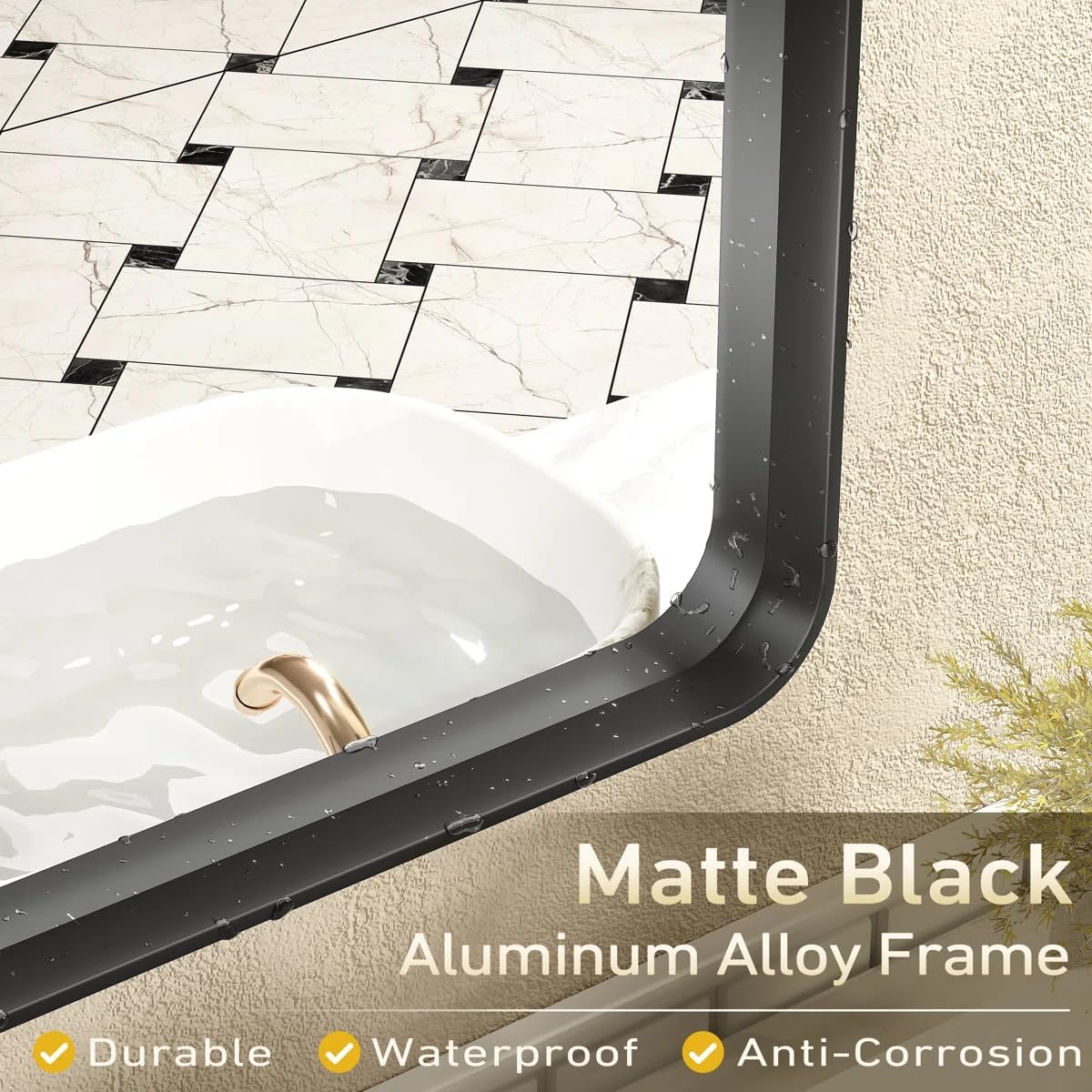 LOAAO B10090 Framed-Bath-Mirrors - View #7