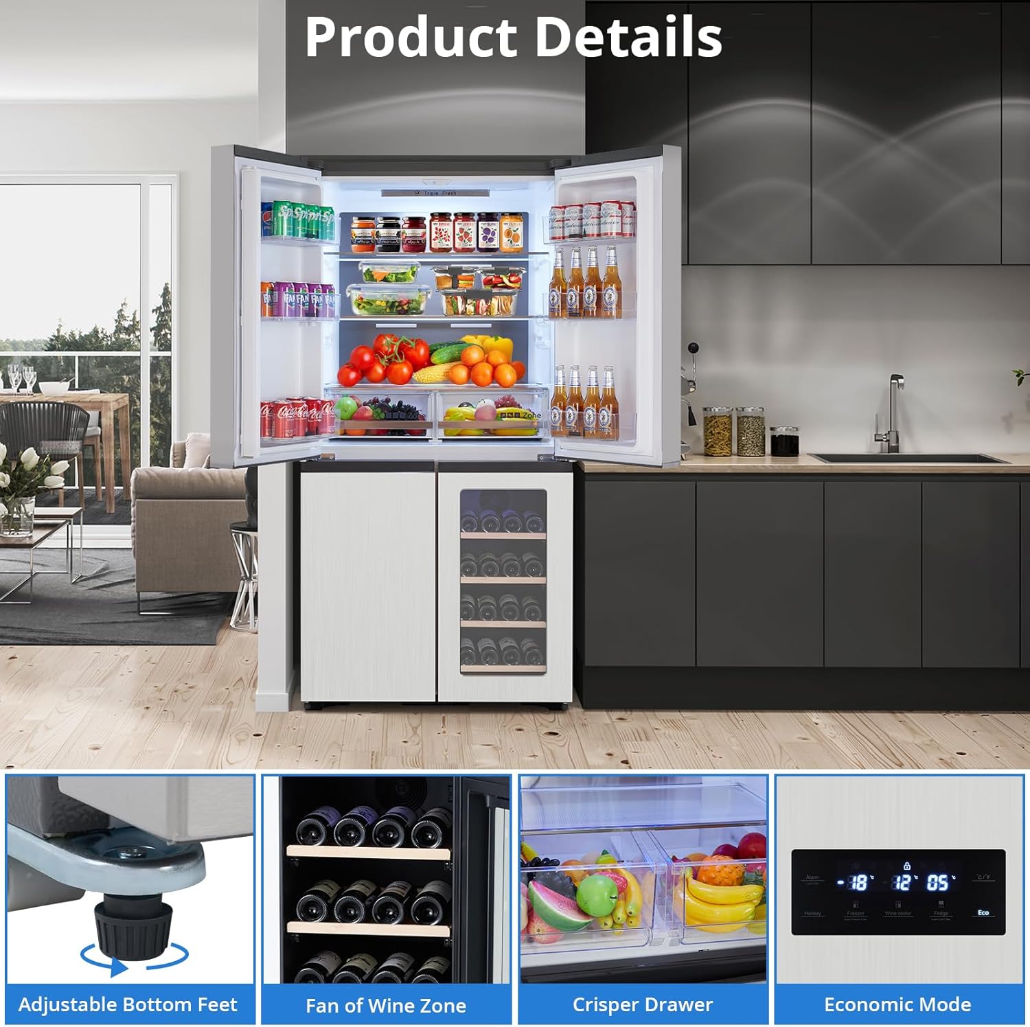 Qeetex FRI-PHO121H0NER Beverage-Dispensers - View #3