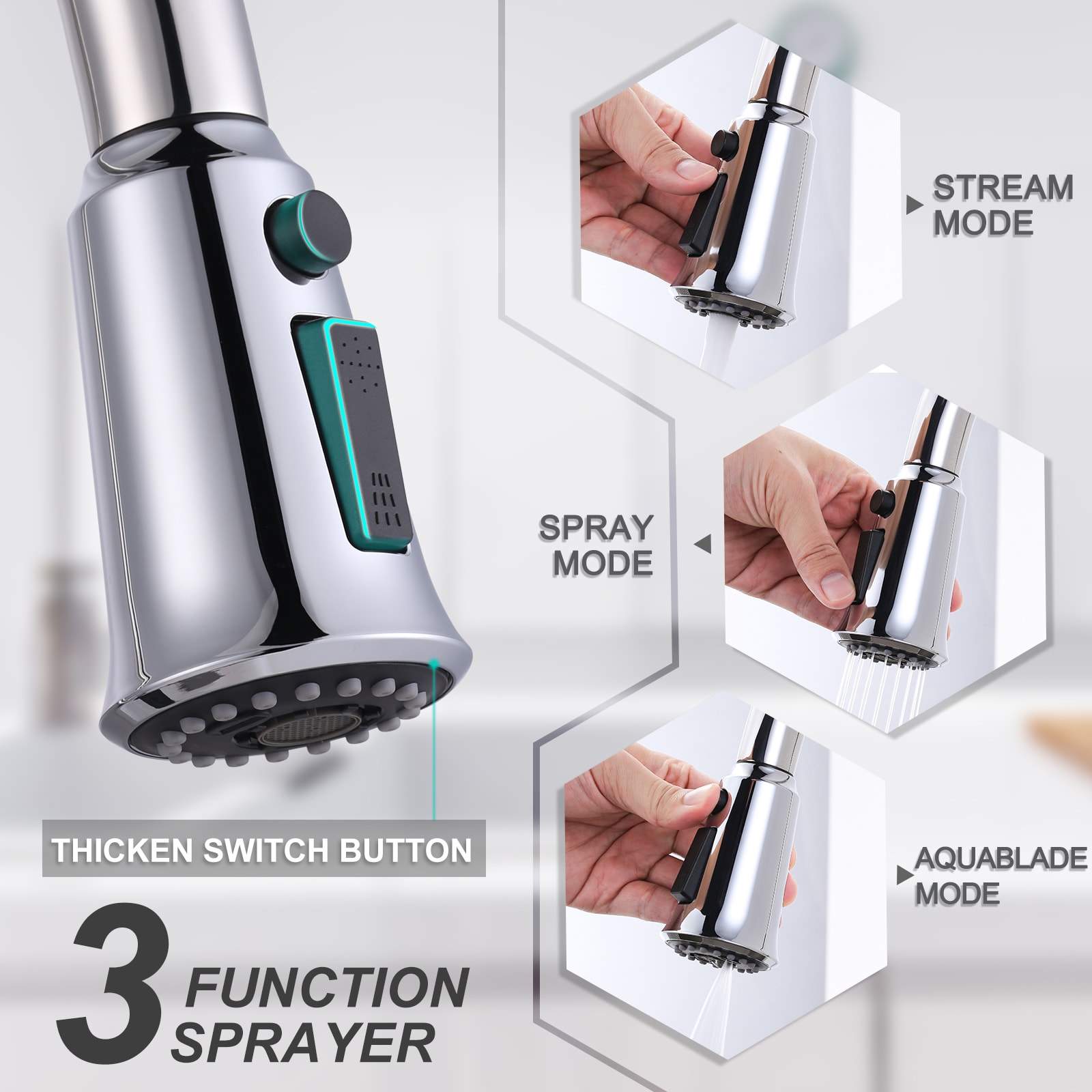 WOWOW 2310700C-LW Kitchen-Faucets - View #4