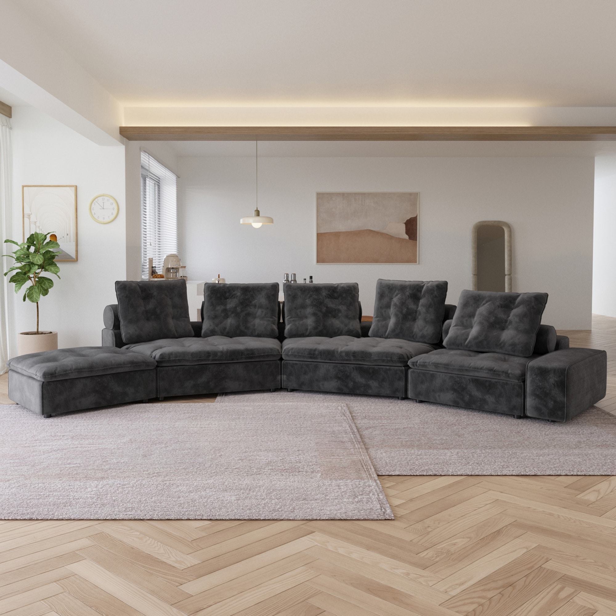 BuotiqHom DH-C1344-136GY Sofas-Loveseats - View #7