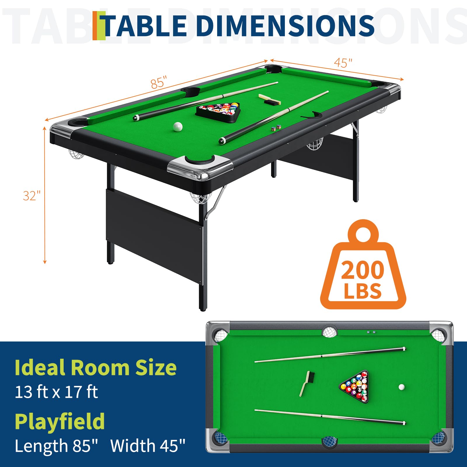DEXSO ENCOREPOUBA8966 Pool-Table - View #2