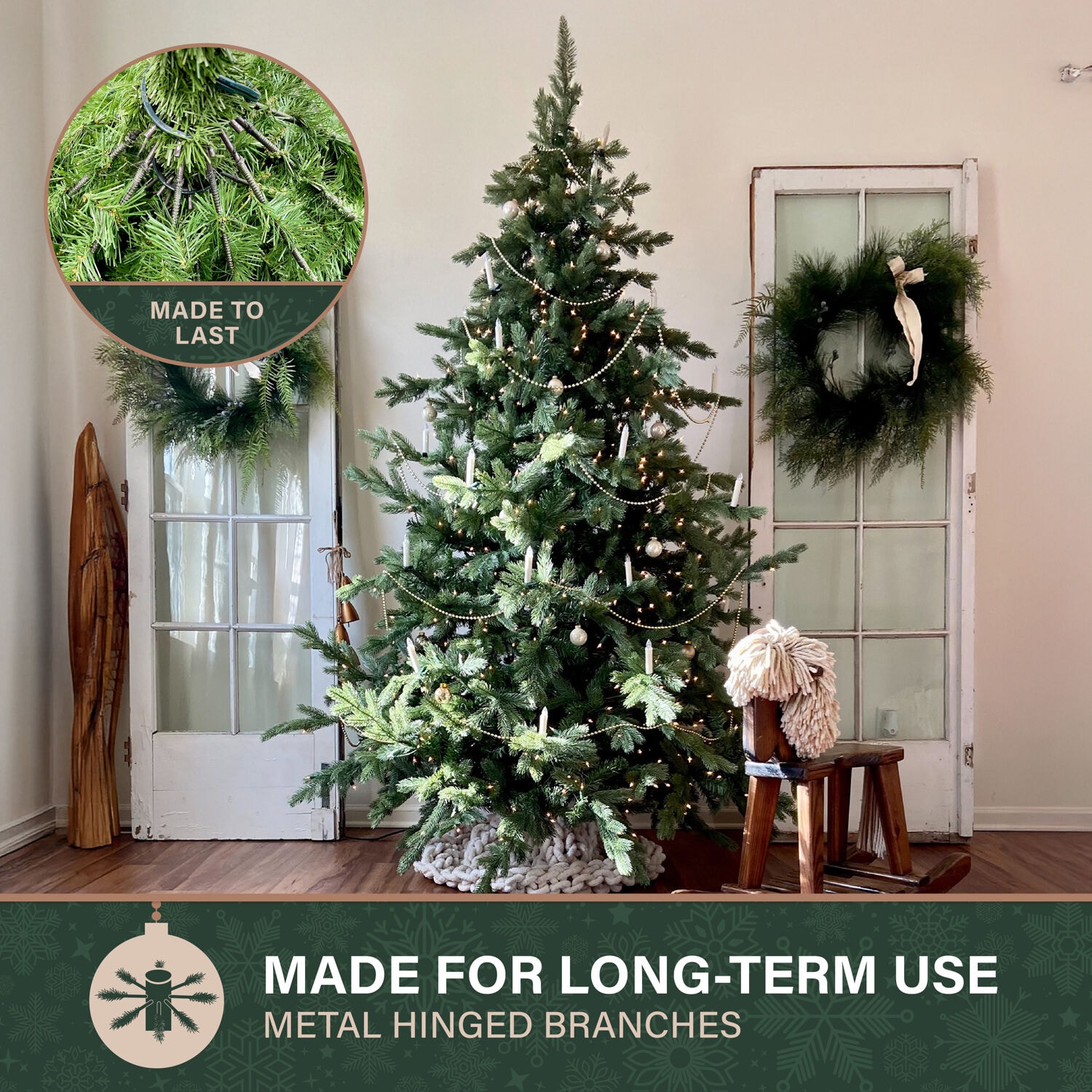 Fraser Hill Farm FFFX065-0GR Artificial-Christmas-Trees - View #7