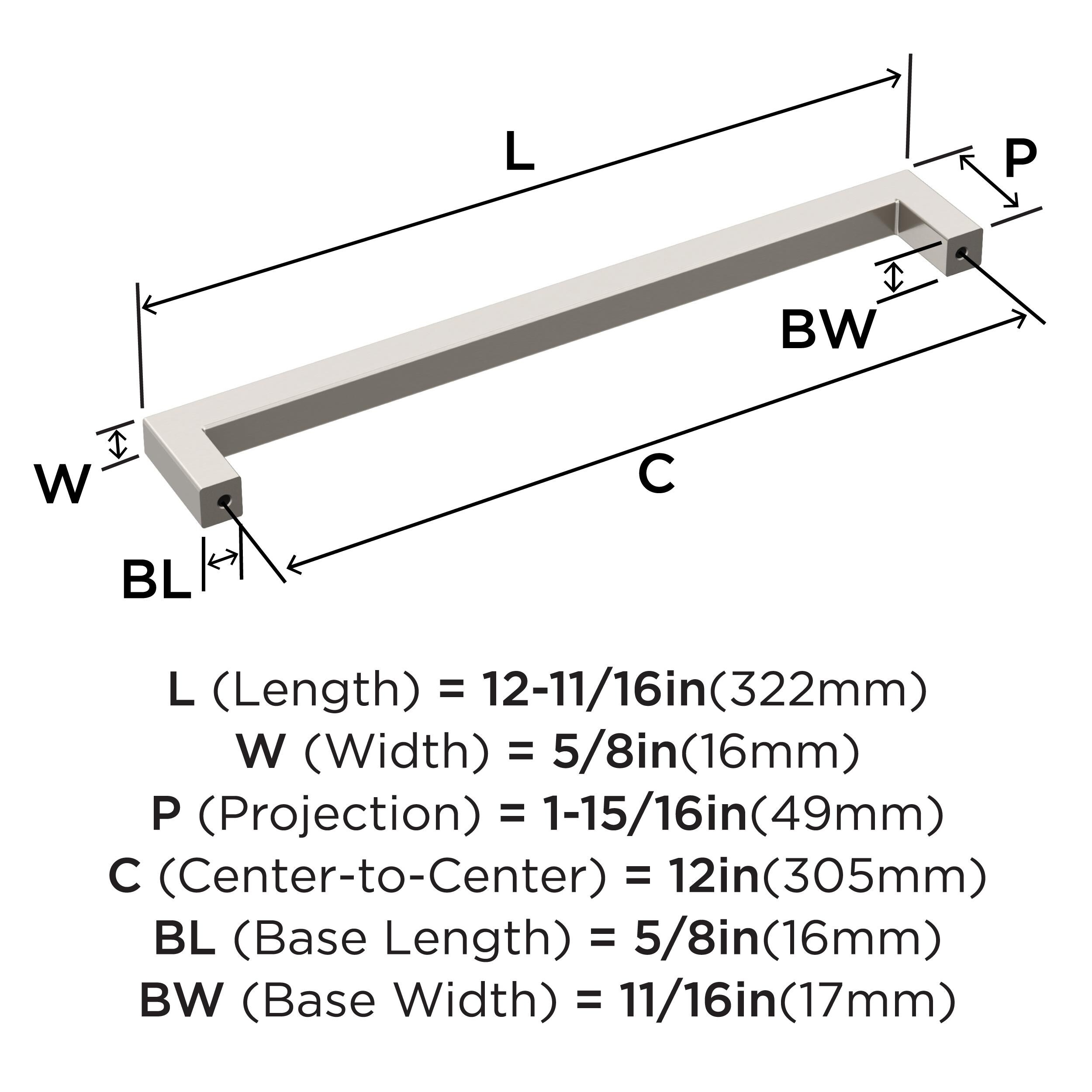 Amerock BP54045G10 Cabinet-Pulls - View #5