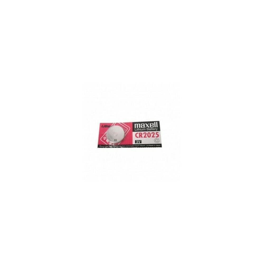 Maxell CR2025 150mAh 3V Lithium Primary (LiMNO2) Coin Cell Battery -  Hologram Packaging - 1 Piece Tear Strip, Sold Individually