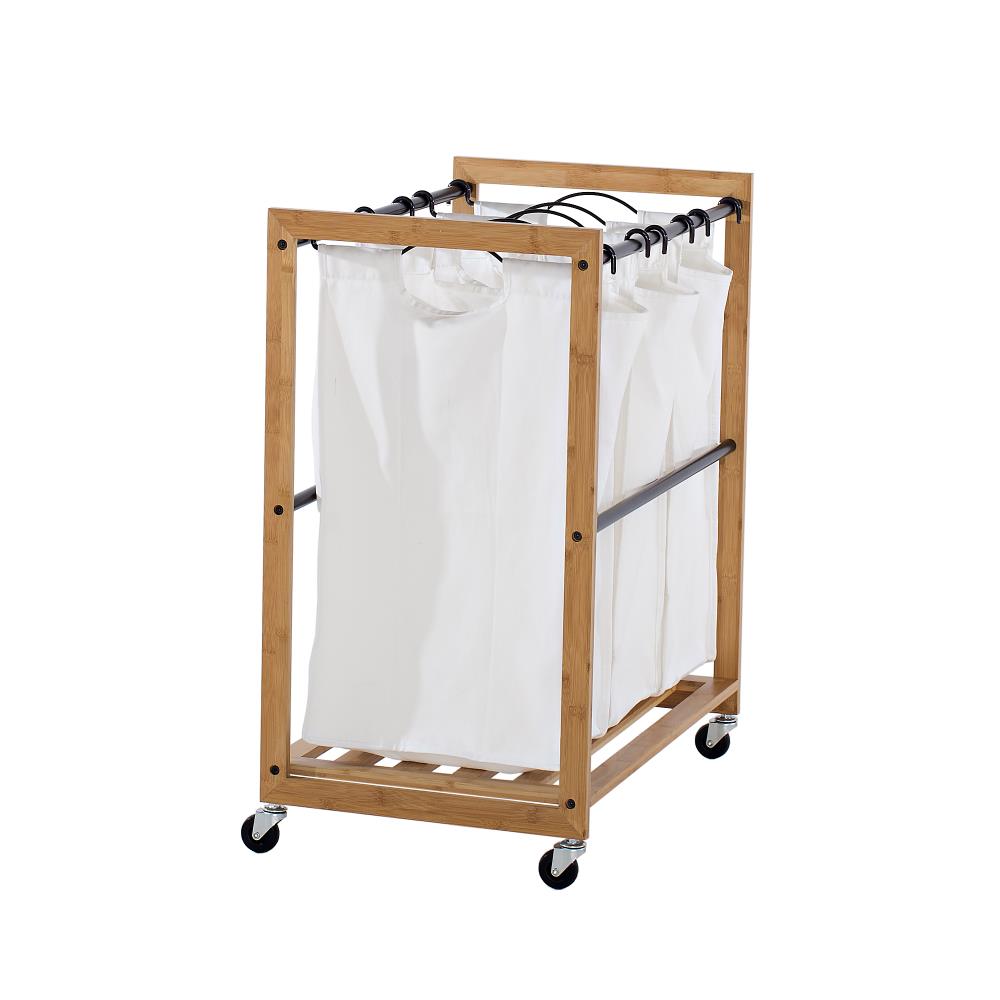 TRINITY 3-bag Laundry Cart