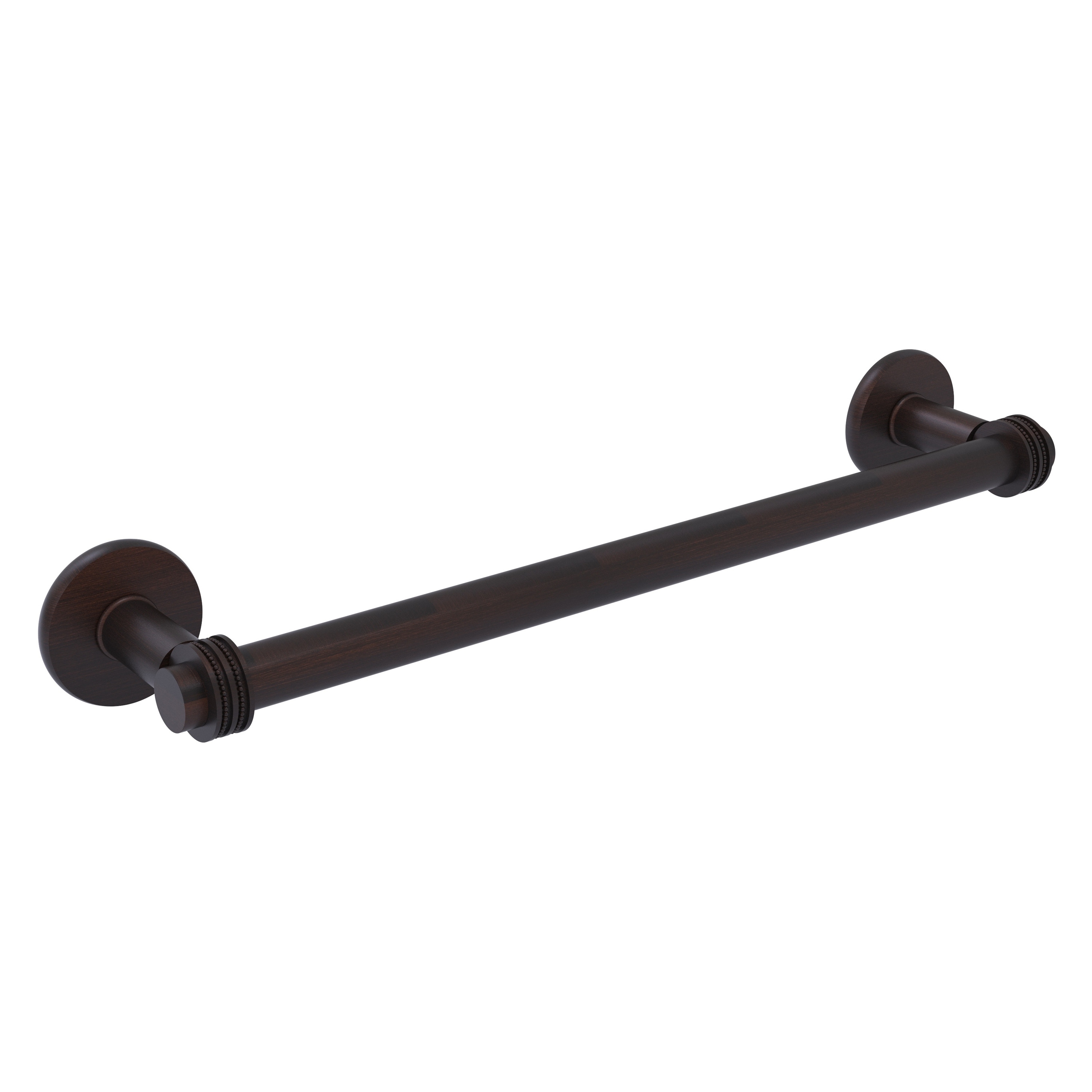 Allied Brass 2051D/18-VB Continental 18-in Venetian Bronze Wall mount Single Towel Bar