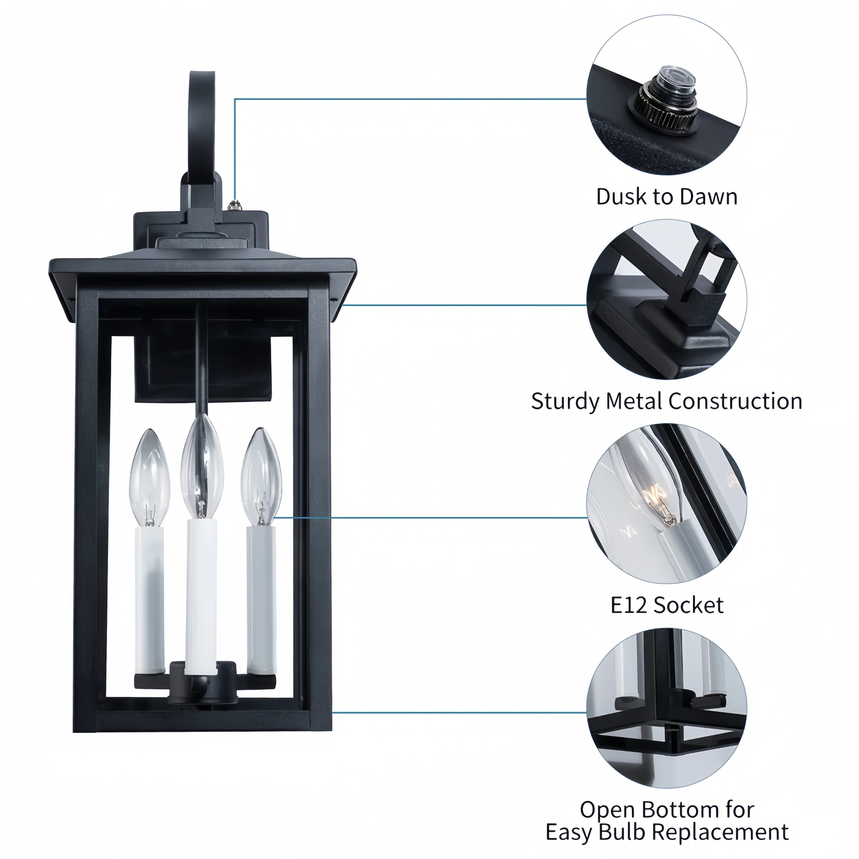 Maxax 2531-3WL Outdoor-Wall-Lighting - View #5
