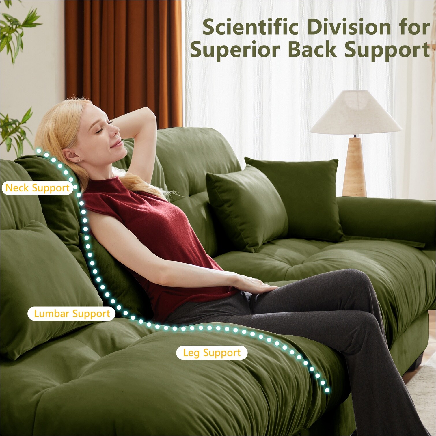 SUNCREAT K0K218CZP8AZ Sofas-Loveseats - View #5