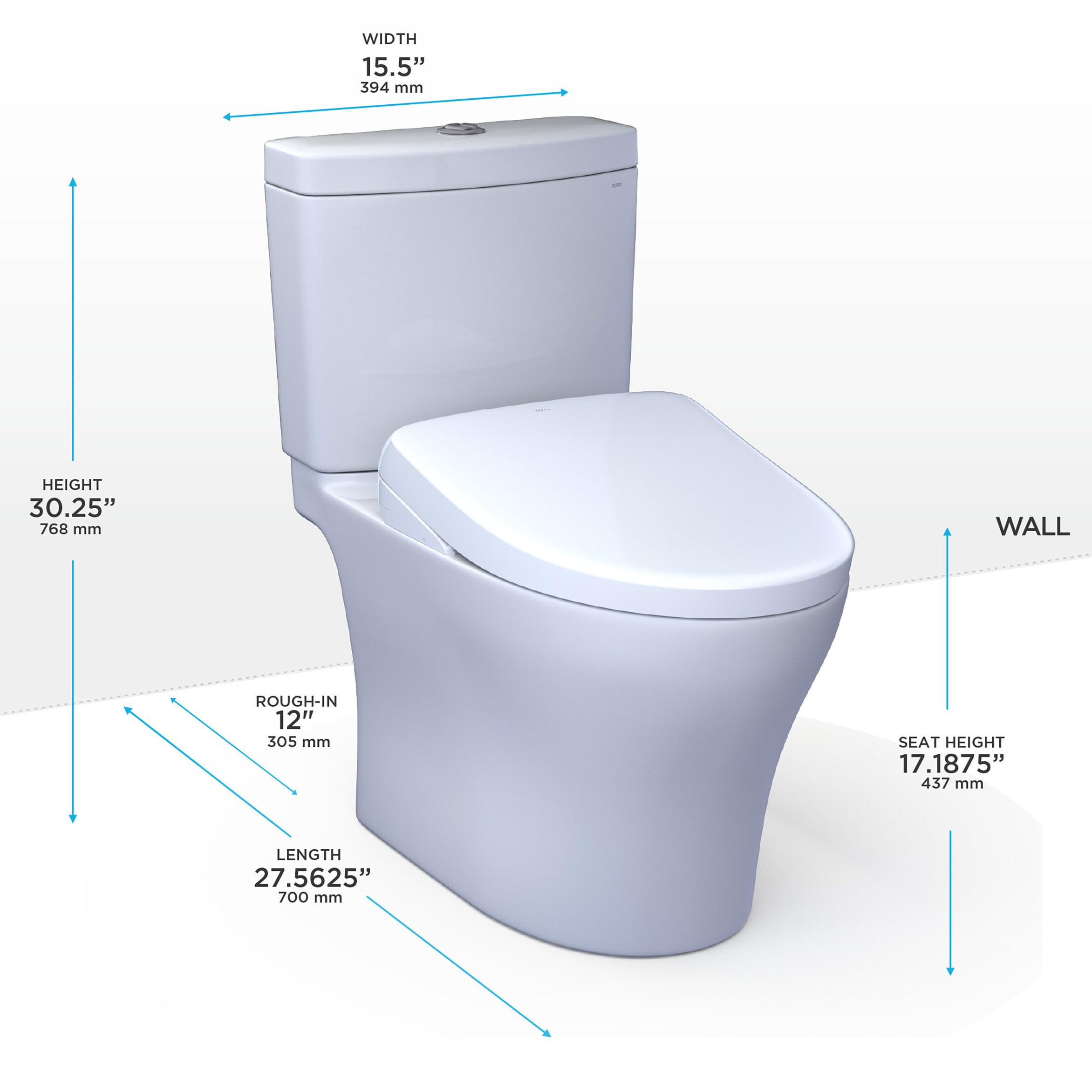 TOTO MW4464726CEMFGNA-01 bidets - View #3