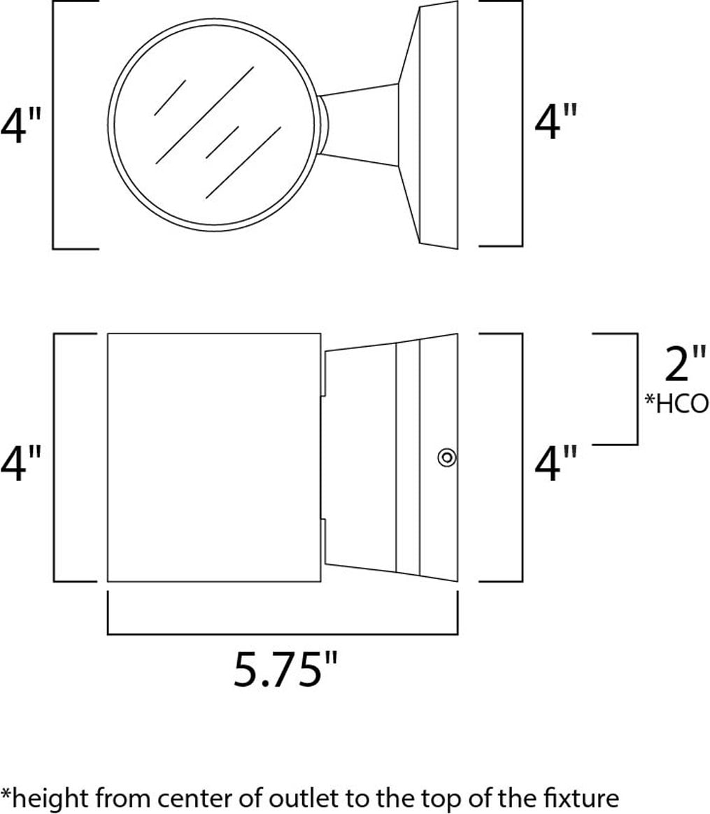 Maxim Lighting 86106ABZ Outdoor-Wall-Lighting - View #2