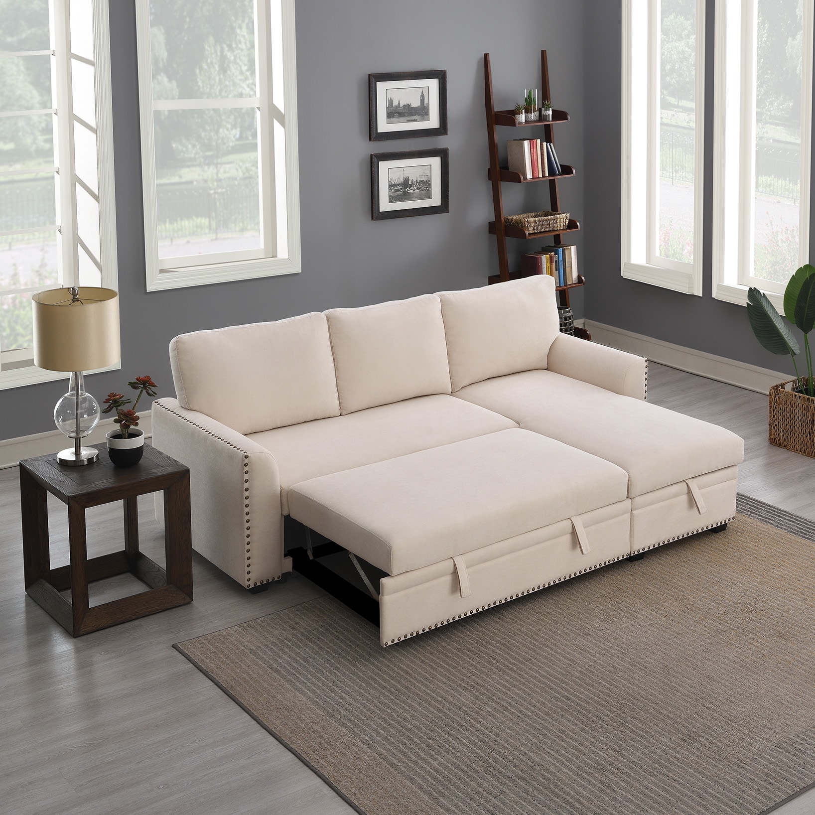 FARATI 7202-WHITE Sofas-Loveseats - View #2