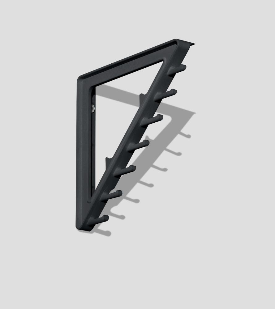 Delta Cycle & Home CB1000-3 3-Pack Gray Closet Wall brackets