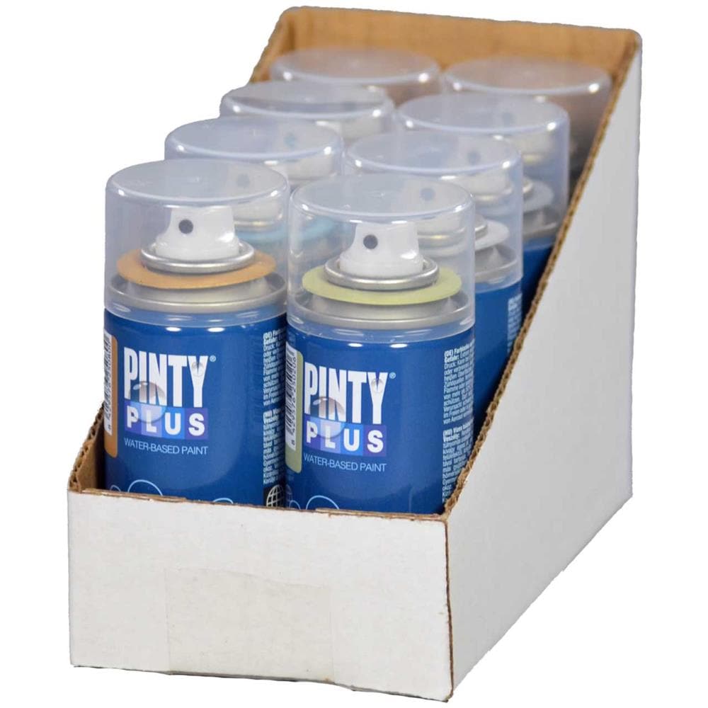 Pintyplus Aqua Mini Spray Paint Matte Finish 4.2oz - Black King - Spray Paint - Art Supplies & Painting