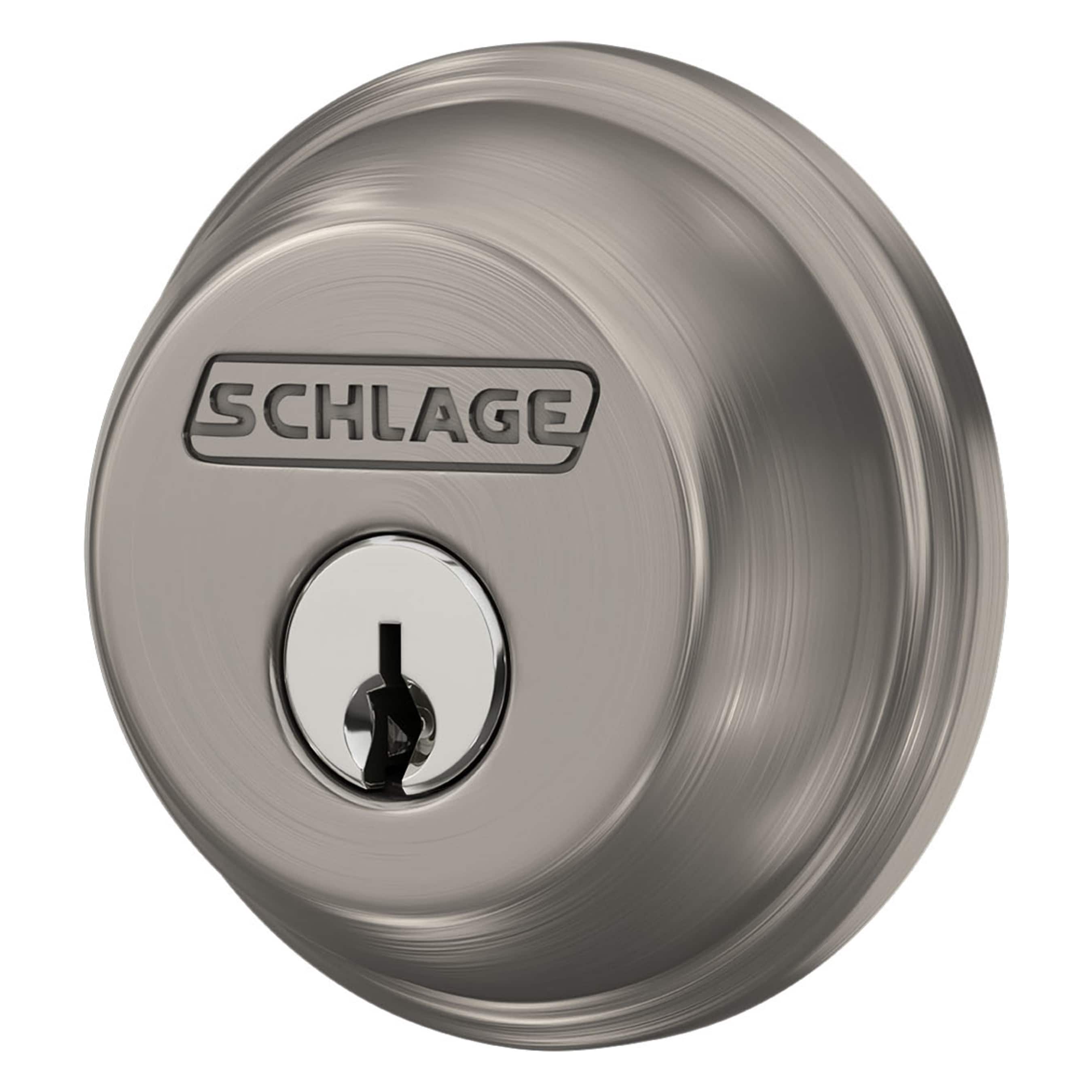 Schlage B60N V 619 Door-Deadbolts - View #10
